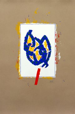 "OP 89 (Prato)" by Glenn Goldberg (Abstract, Geometric, Design, Brown, Print)