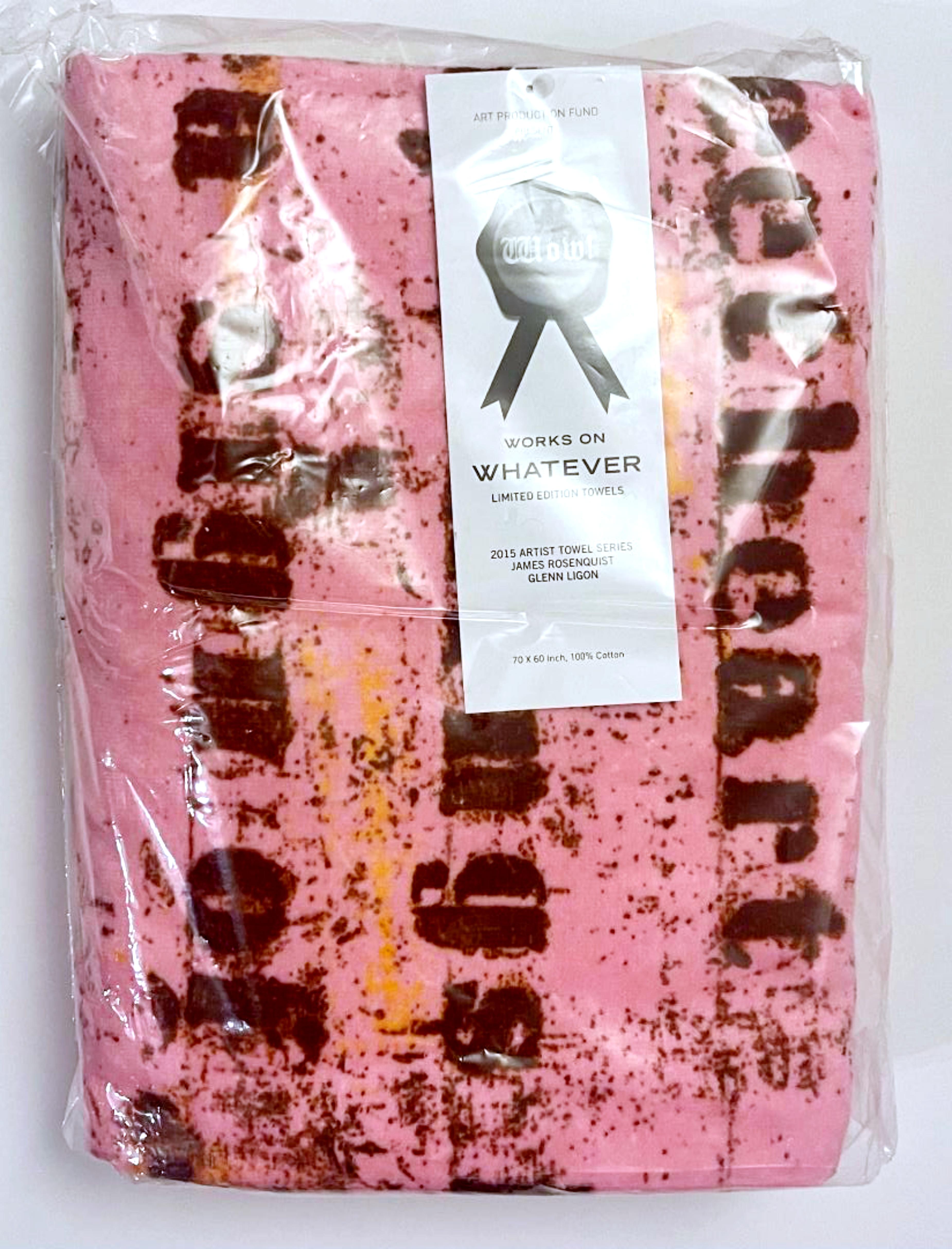 Sweetheart, telo da spiaggia da collezione/appendiabiti da parete stella dell'arte afroamericana - Art Contemporaneo di Glenn Ligon
