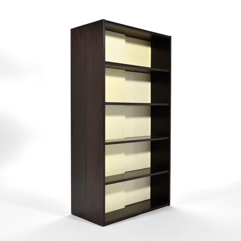 Mid-Century Modern Glenn of California Folding Bookcase/ Display Shelf/ Room Divider For Sale