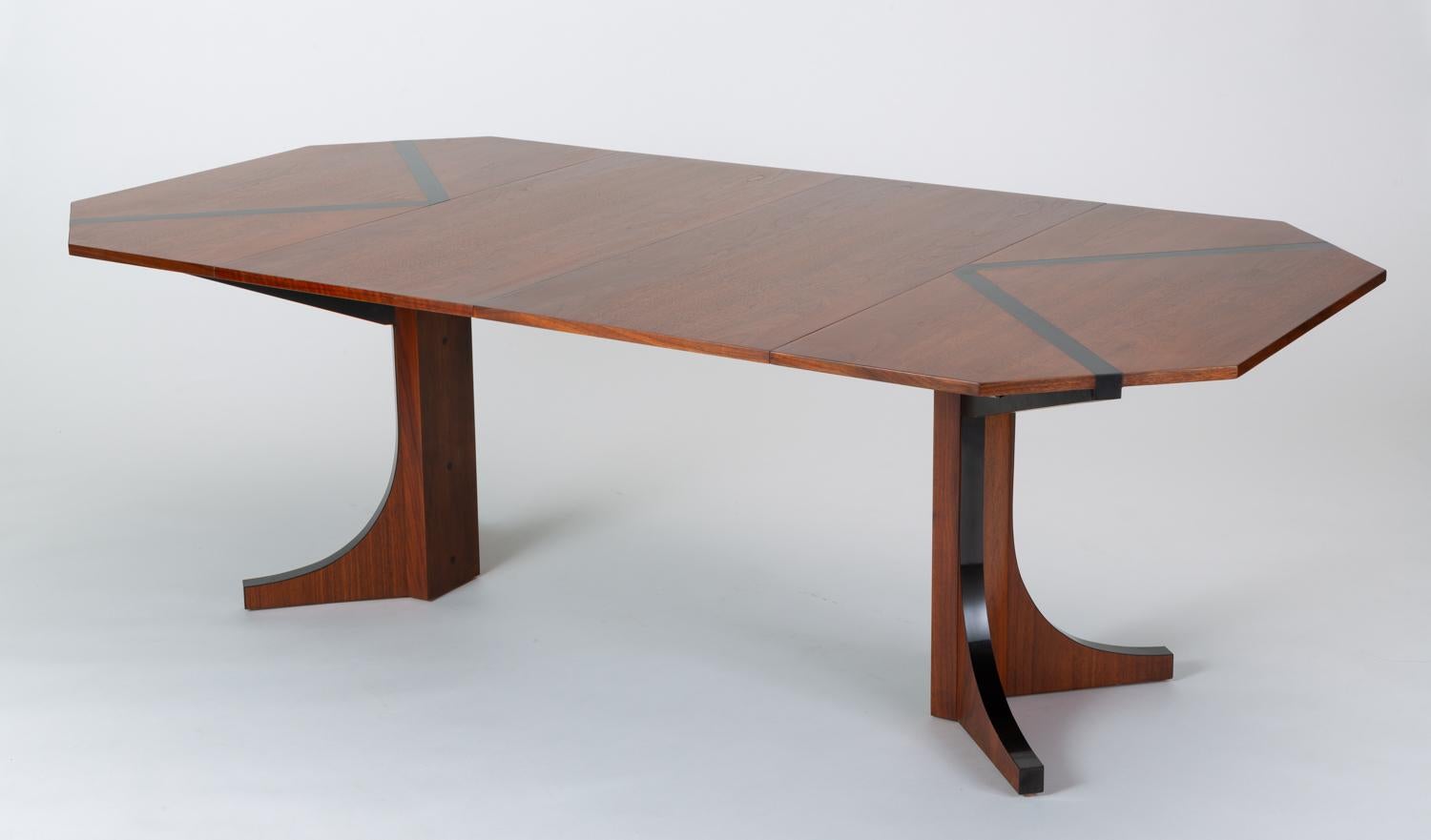 Glenn of California Walnut Dining Table by John Kapel 1