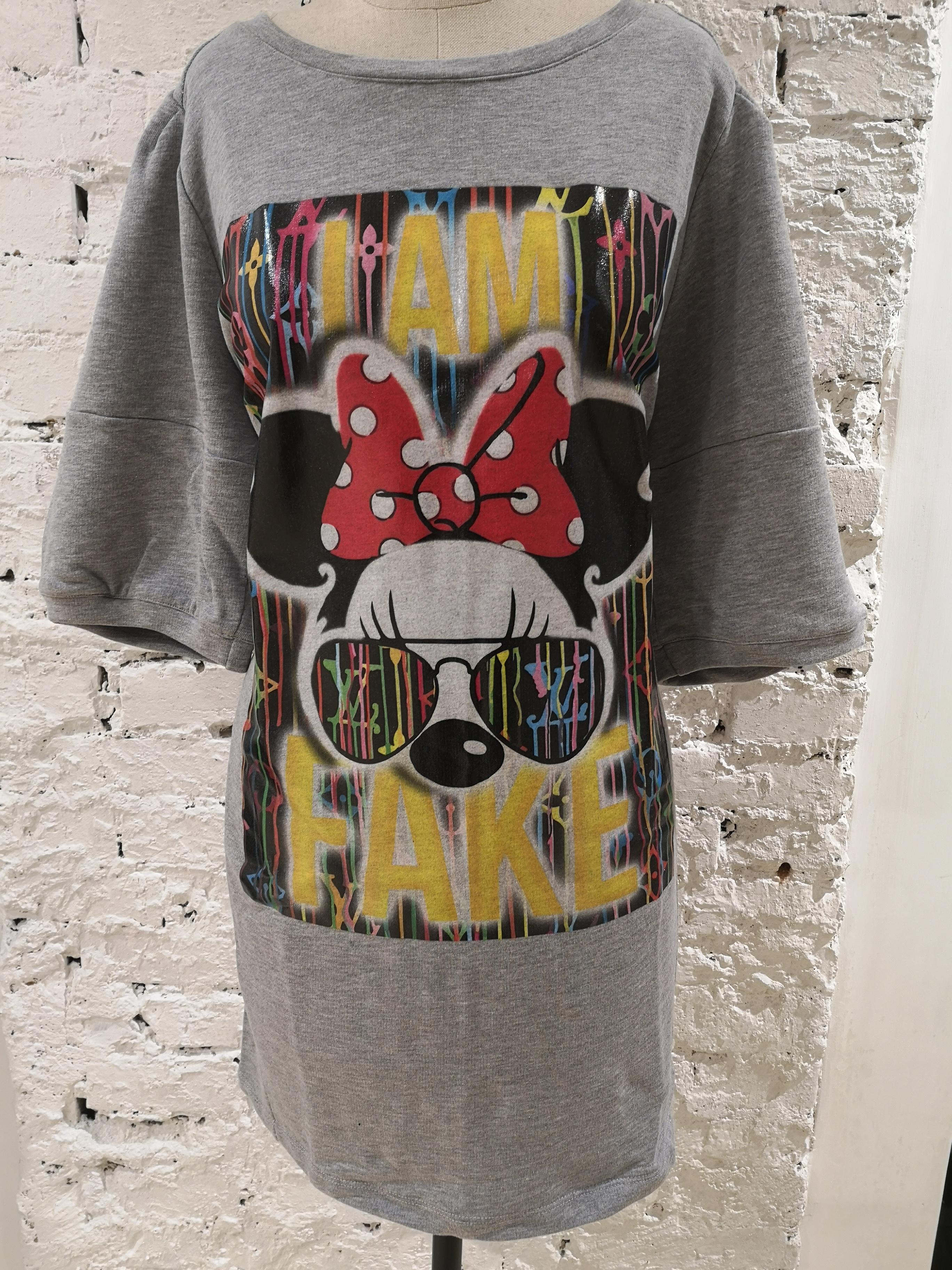 Gli Psicopatici I am Fake Minnie cotton long dress / sweater
totally made in italy
one size