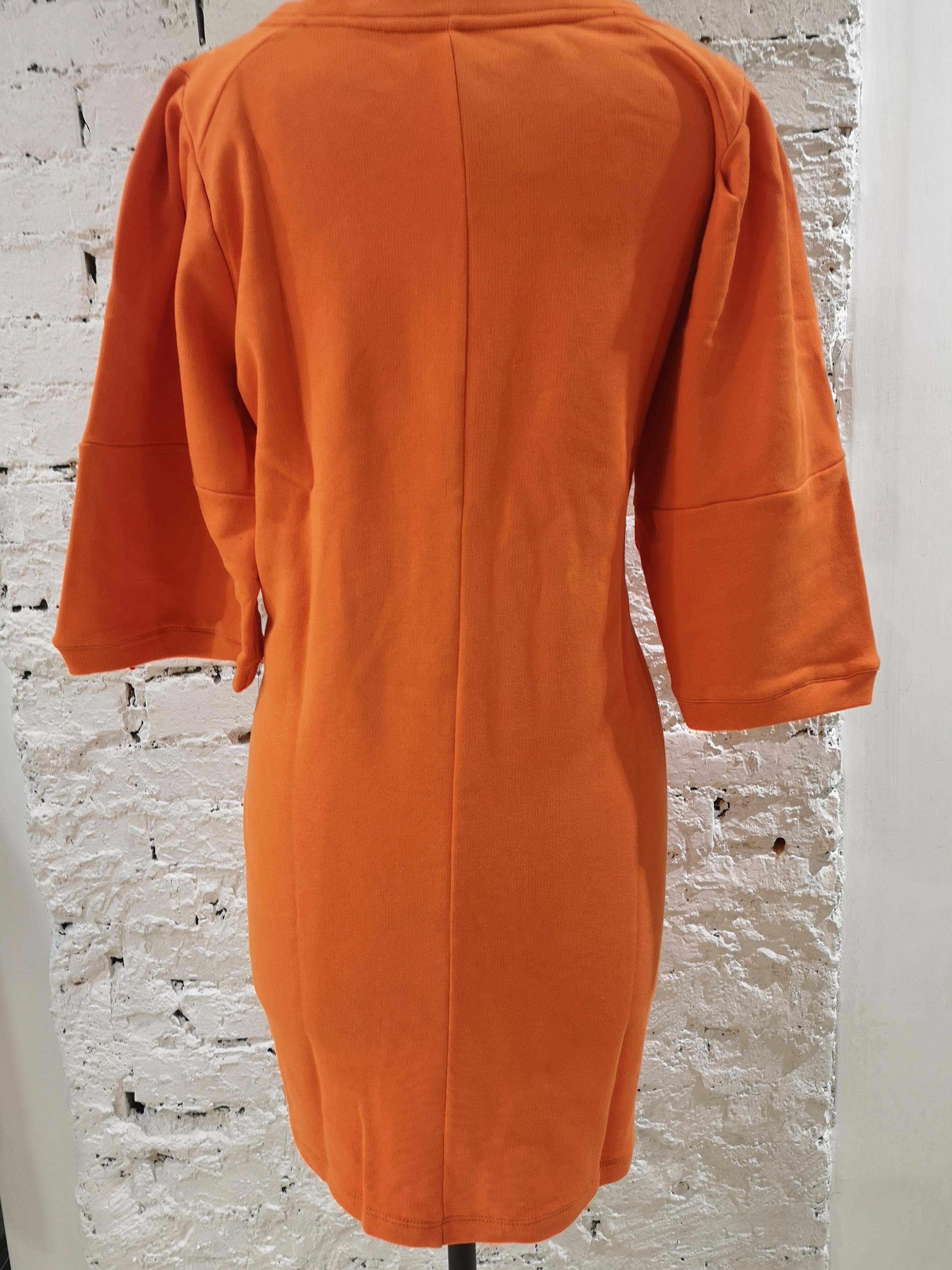 Women's or Men's Gli Psicopatici orange long dress / sweater