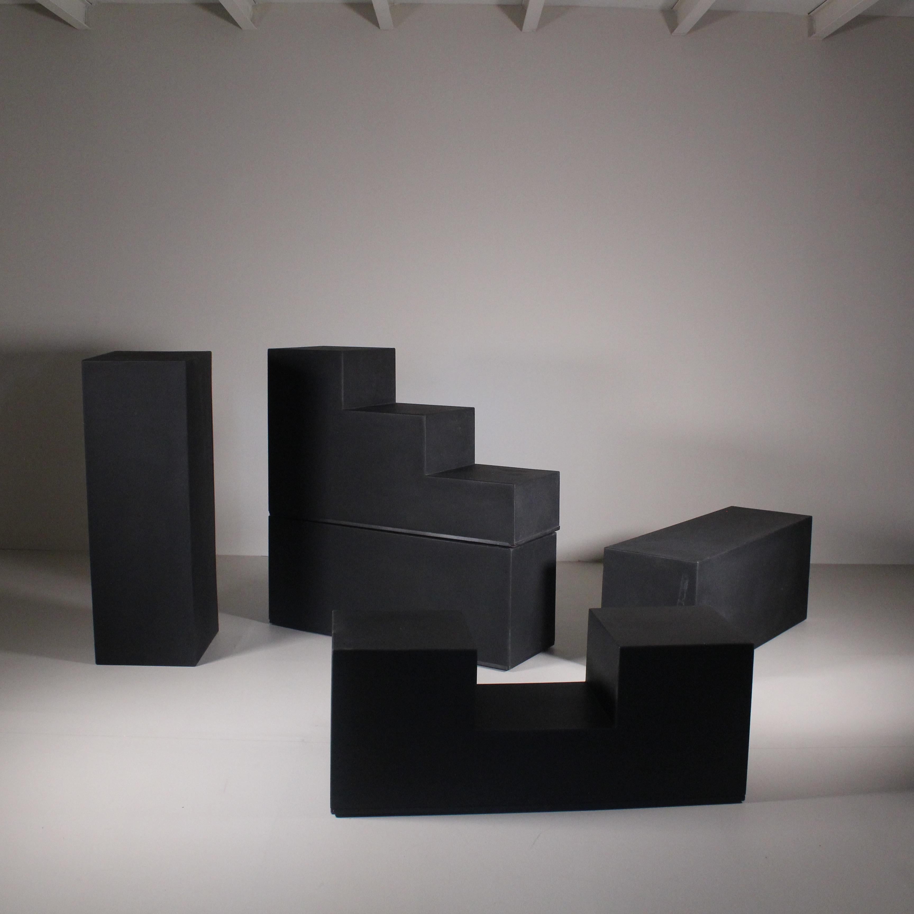 Postmoderne Éléments modulaires Gli Scacchi de Mario Bellini, B&B Italia, Italie, 1970