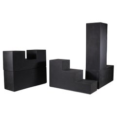 Elementos modulares Gli Scacchi de Mario Bellini, B&B Italia, Italia, años 70