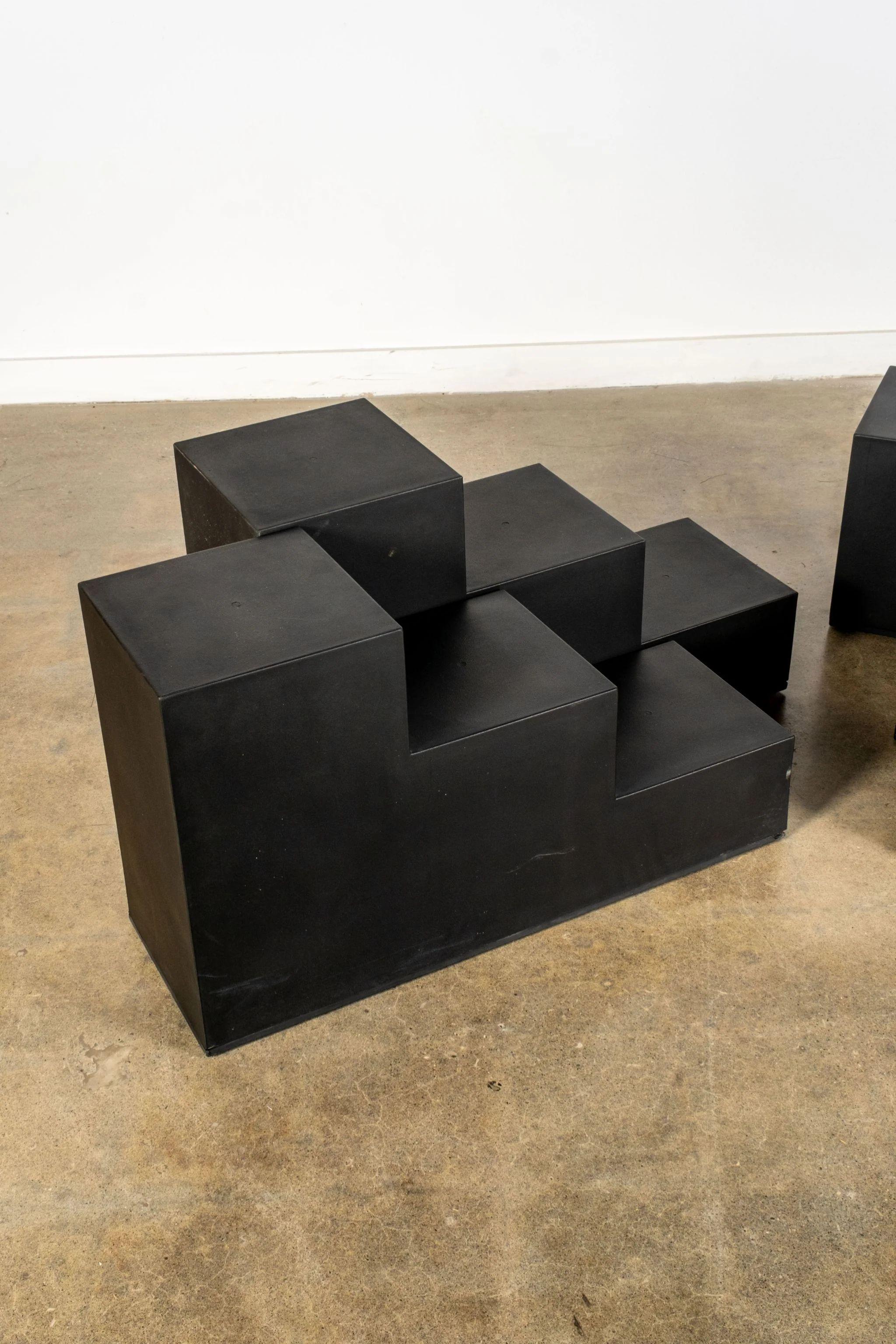 Fin du 20e siècle Tables d'appoint modulaires 