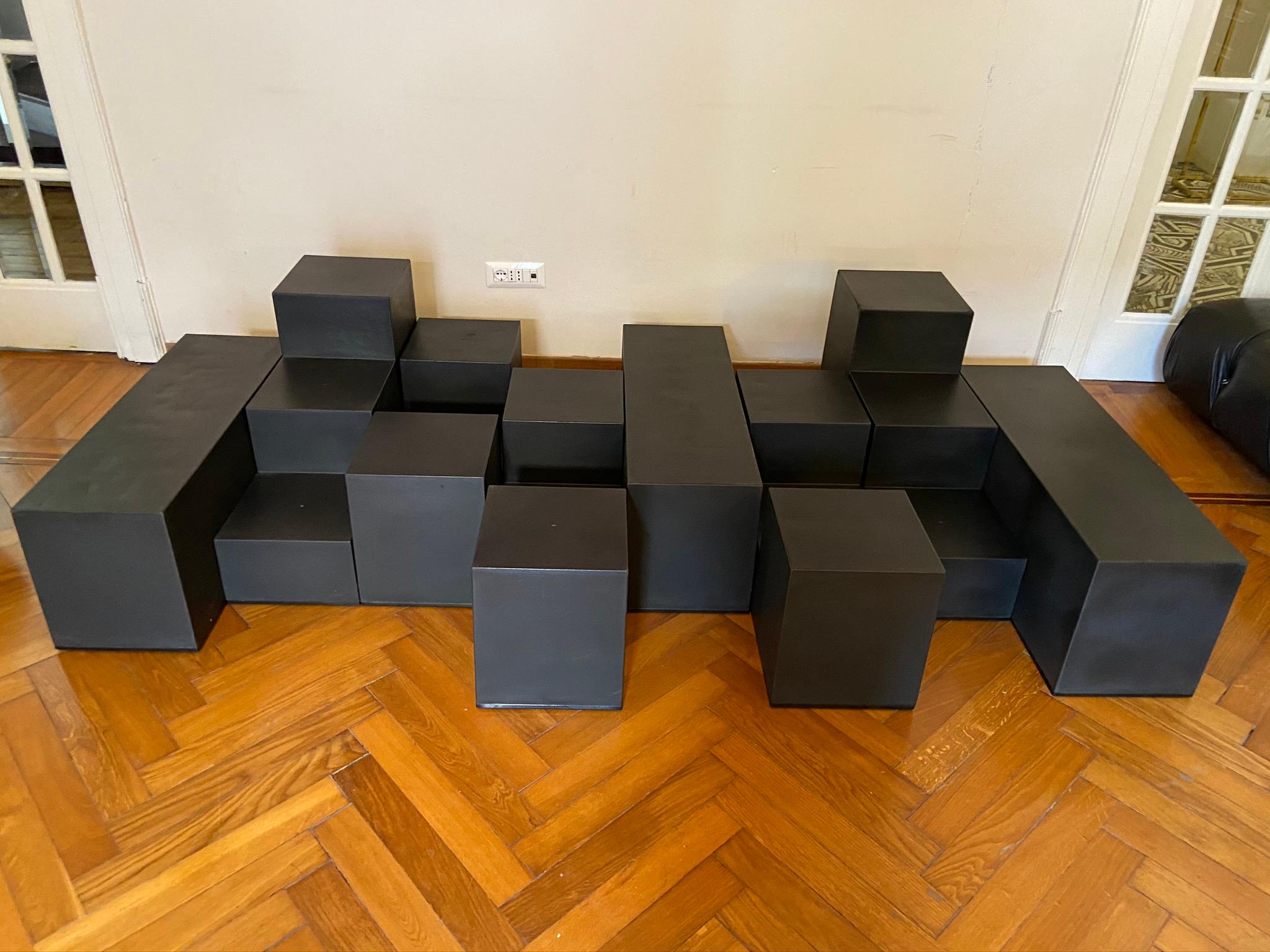Gli Scacchi Modular Tables by Mario Bellini for B&B Italia, 1968 1