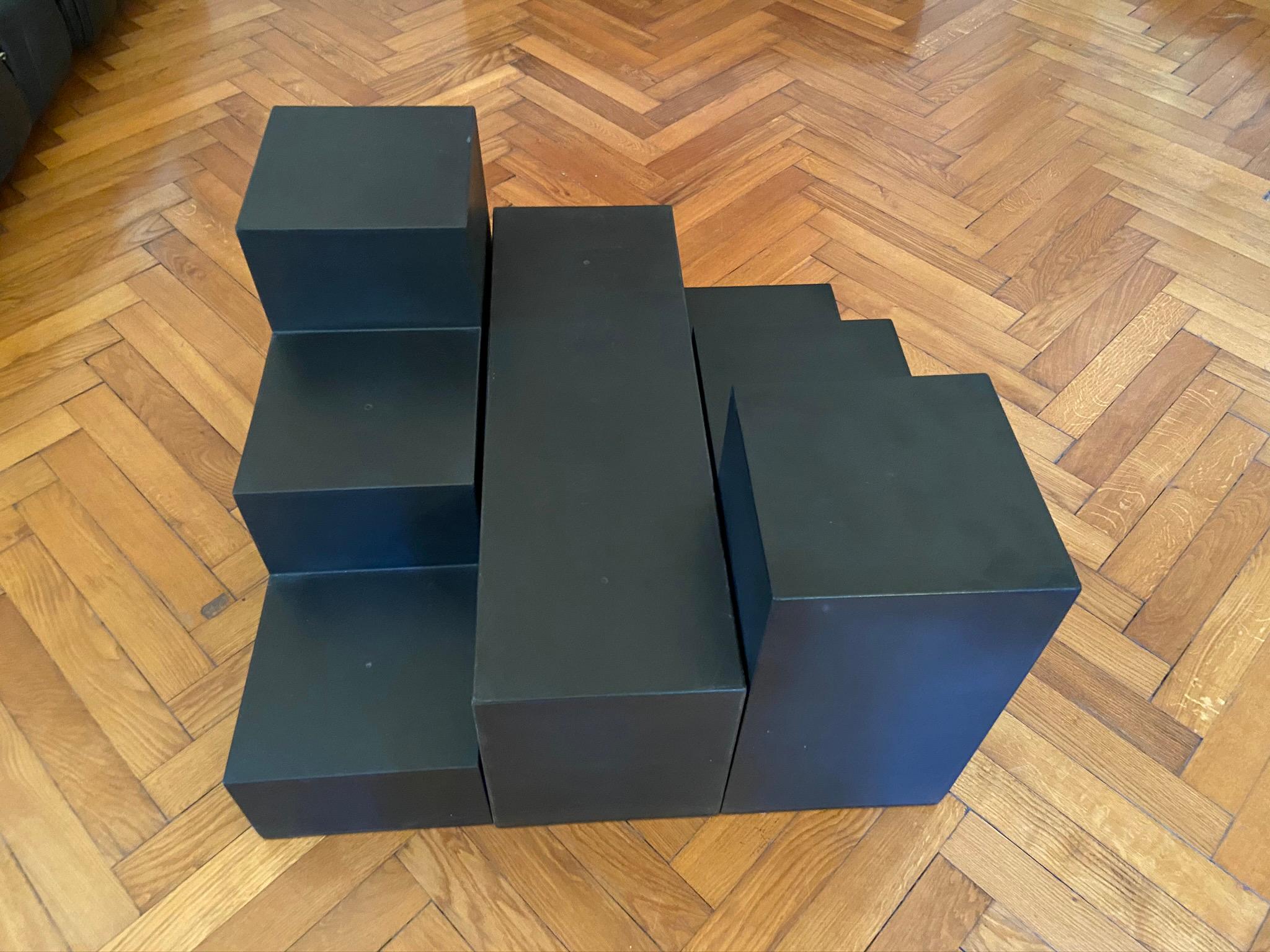 Mid-20th Century Gli Scacchi Modular Tables by Mario Bellini for B&B Italia, 1968