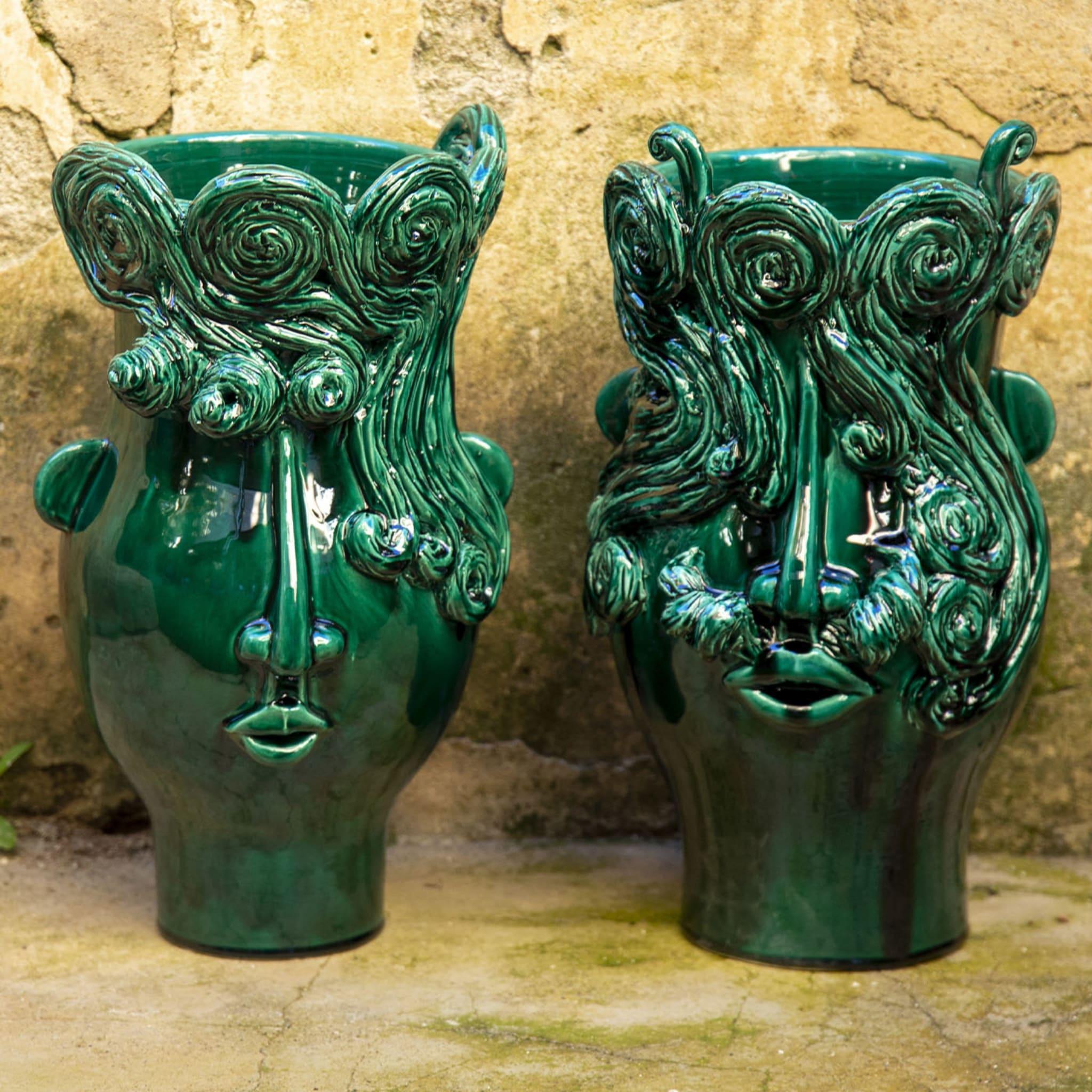 Gli Sposi in Verde Vases In New Condition For Sale In Milan, IT