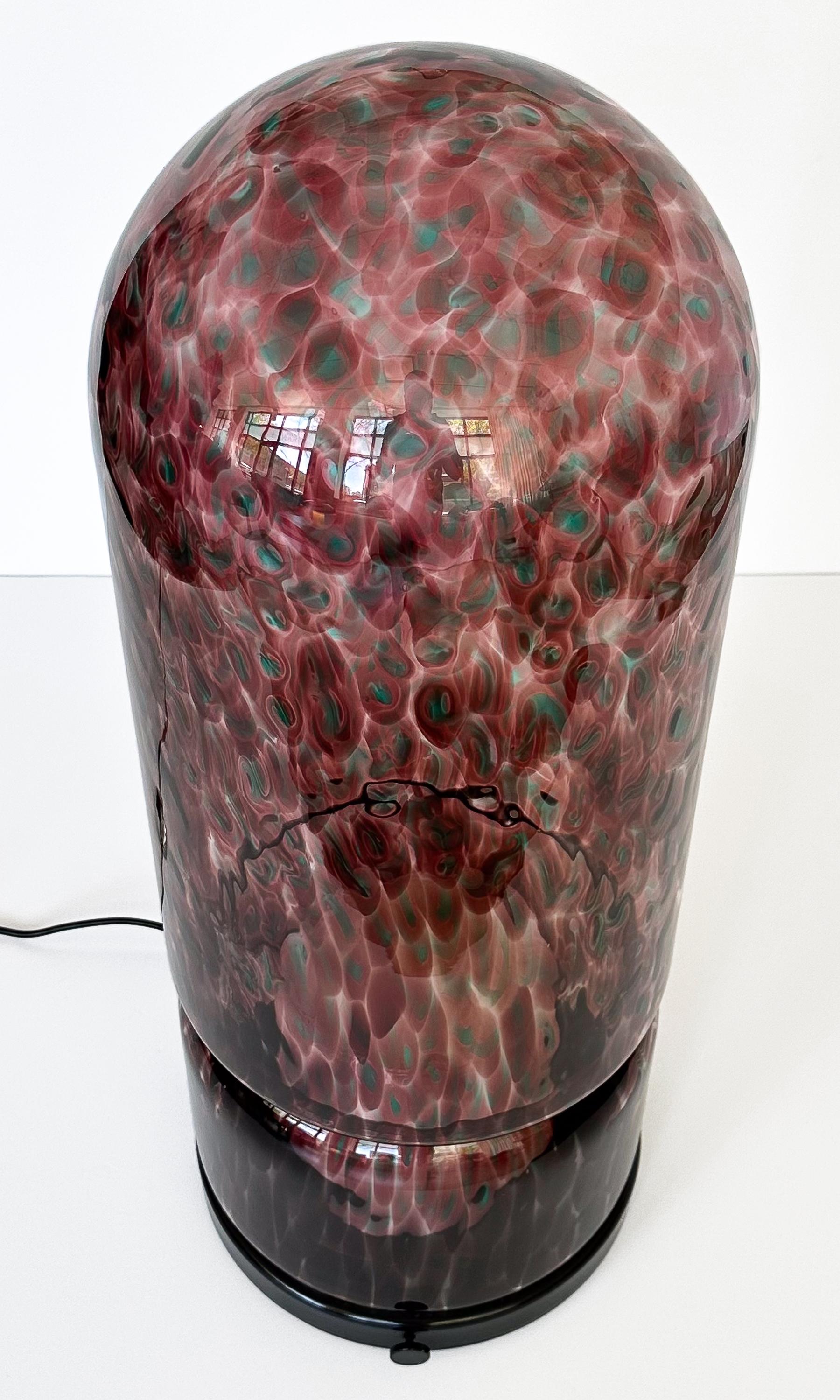 Lacquered Glicine Terra Floor Lamp by Gae Aulenti for Vistosi