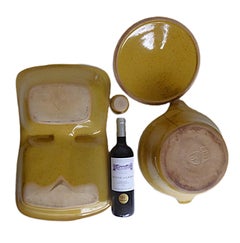 Juego de cerámica Glidden, Sergio Dello Strologo / Fong Chow, Alfred Buffetware, 1956