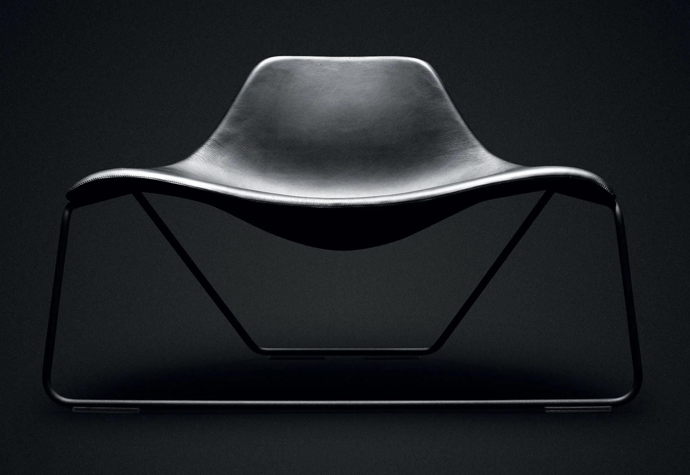 Glide Armchair
Designed by Monica Förster

The Glide armchair is inspired by the constant transformations of nature—the fluid transition from one form to another, and from one state to the next, like snow gently melting in spring. Monica Förster has