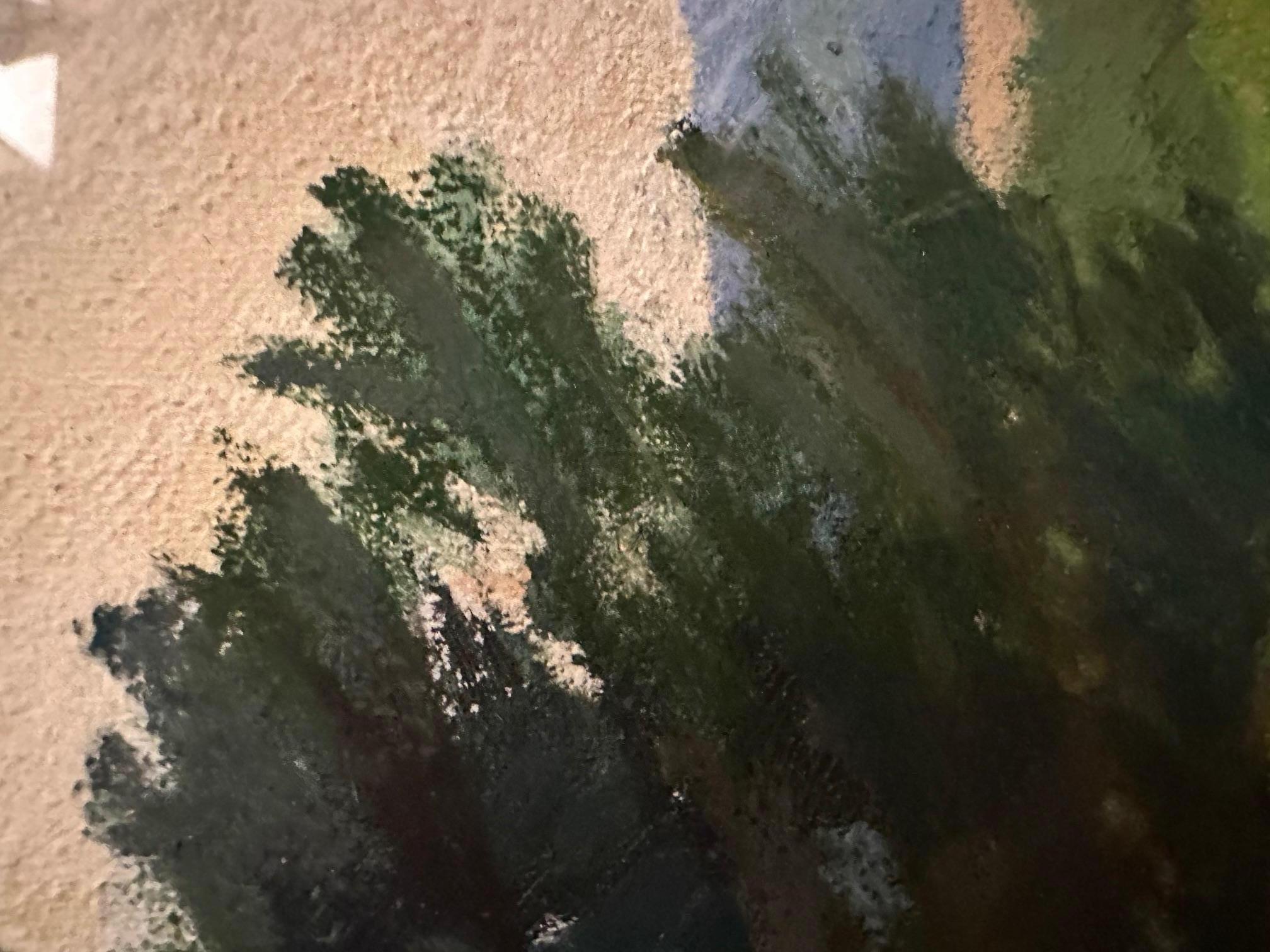 Reluciente paisaje al pastel de Alma Woods Coggins Estadounidense en venta