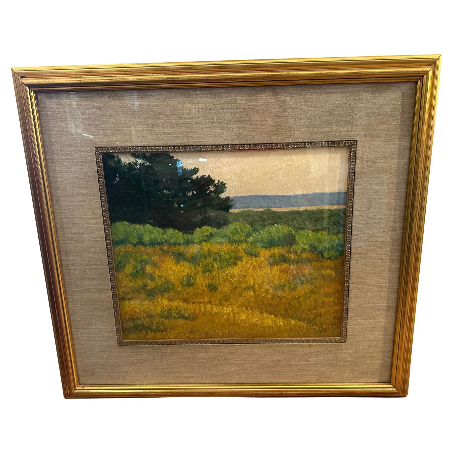 Glitzernde Pastell-Landschaft von Alma Woods Coggins