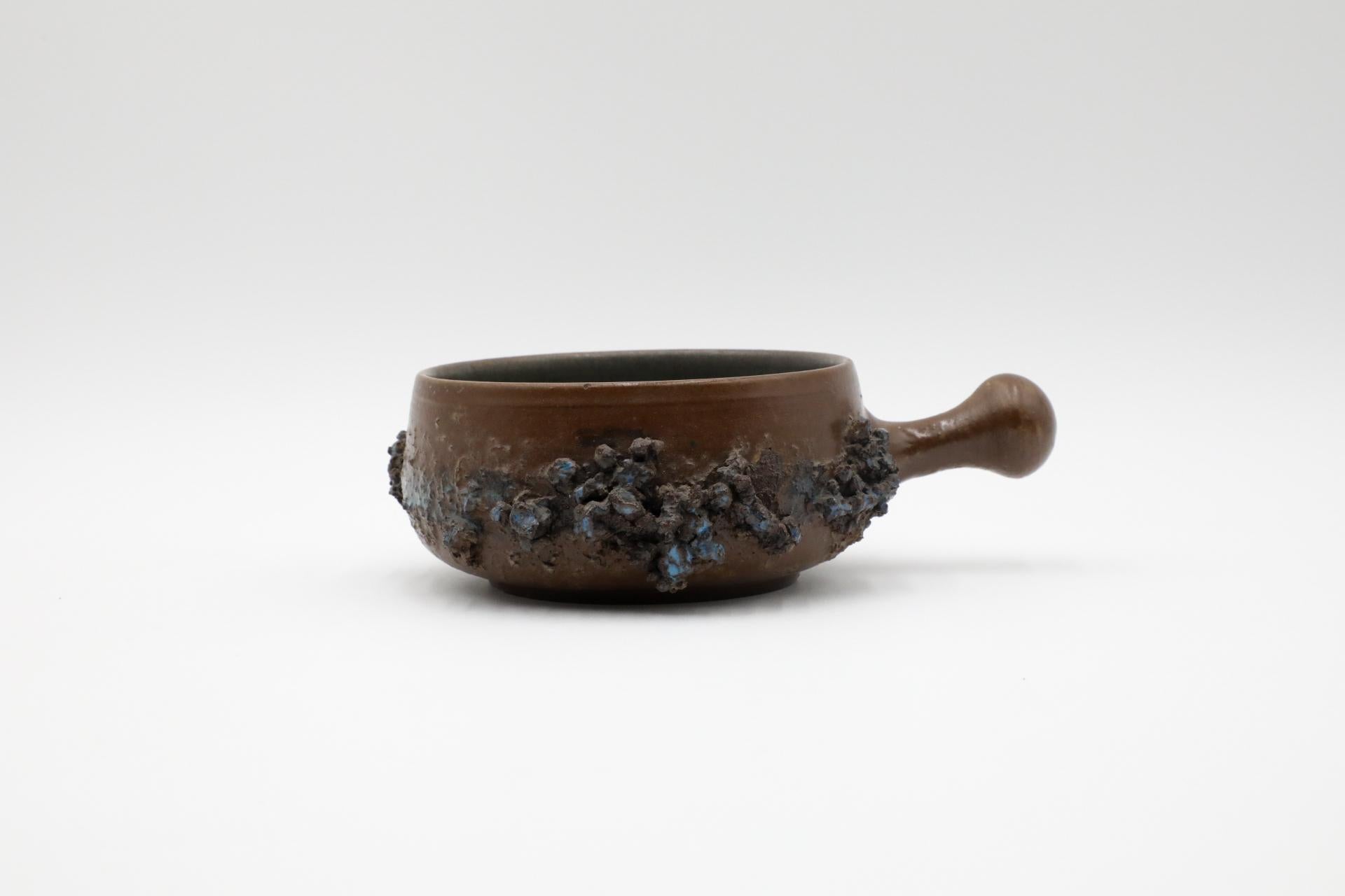 Céramique Glit HF Icelandic Mid-Century Fat Lava Ceramic Set of Mugs, Pot & Plate en vente