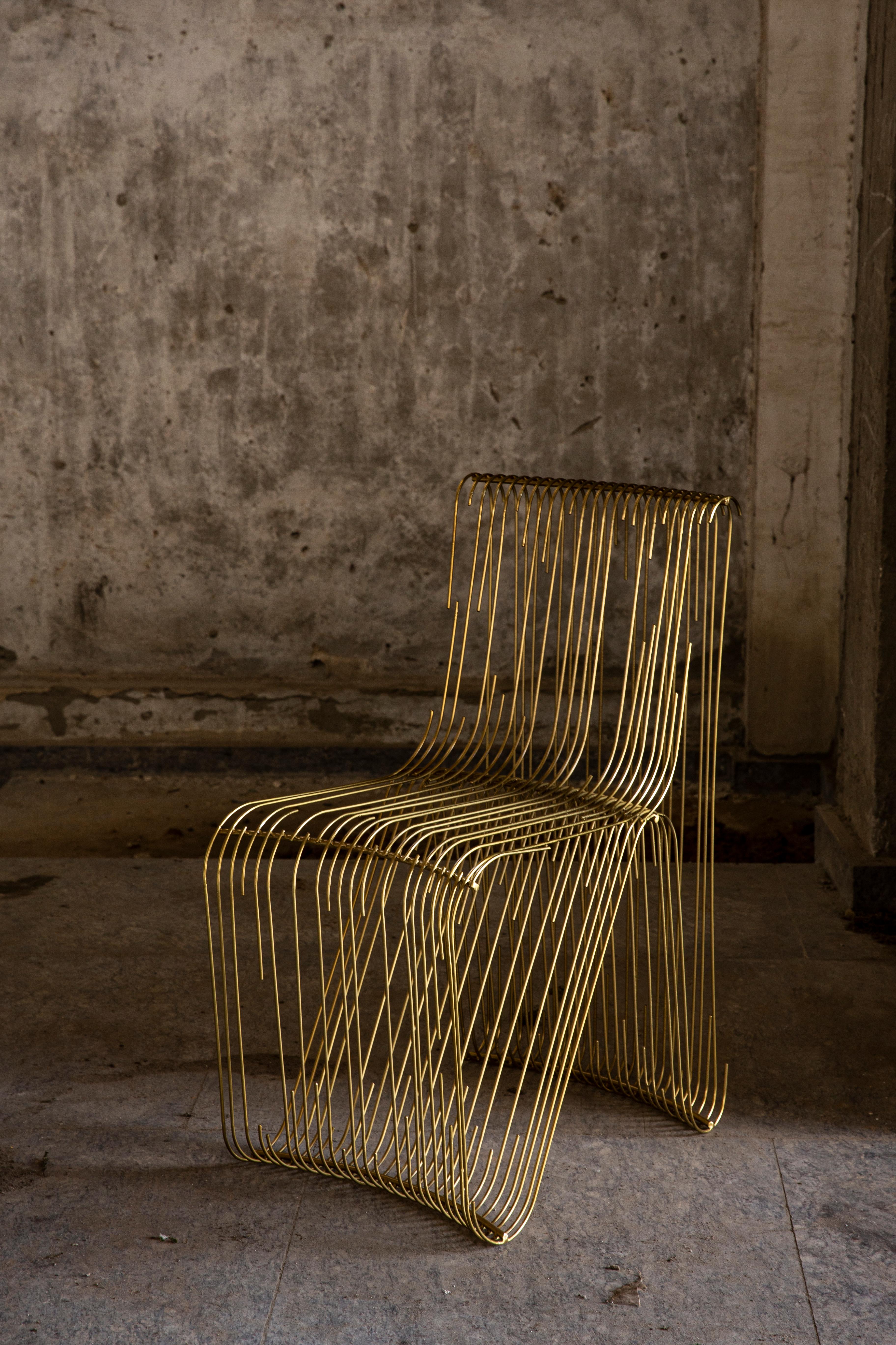 Indian Glitch chair by Namit Khanna For Sale
