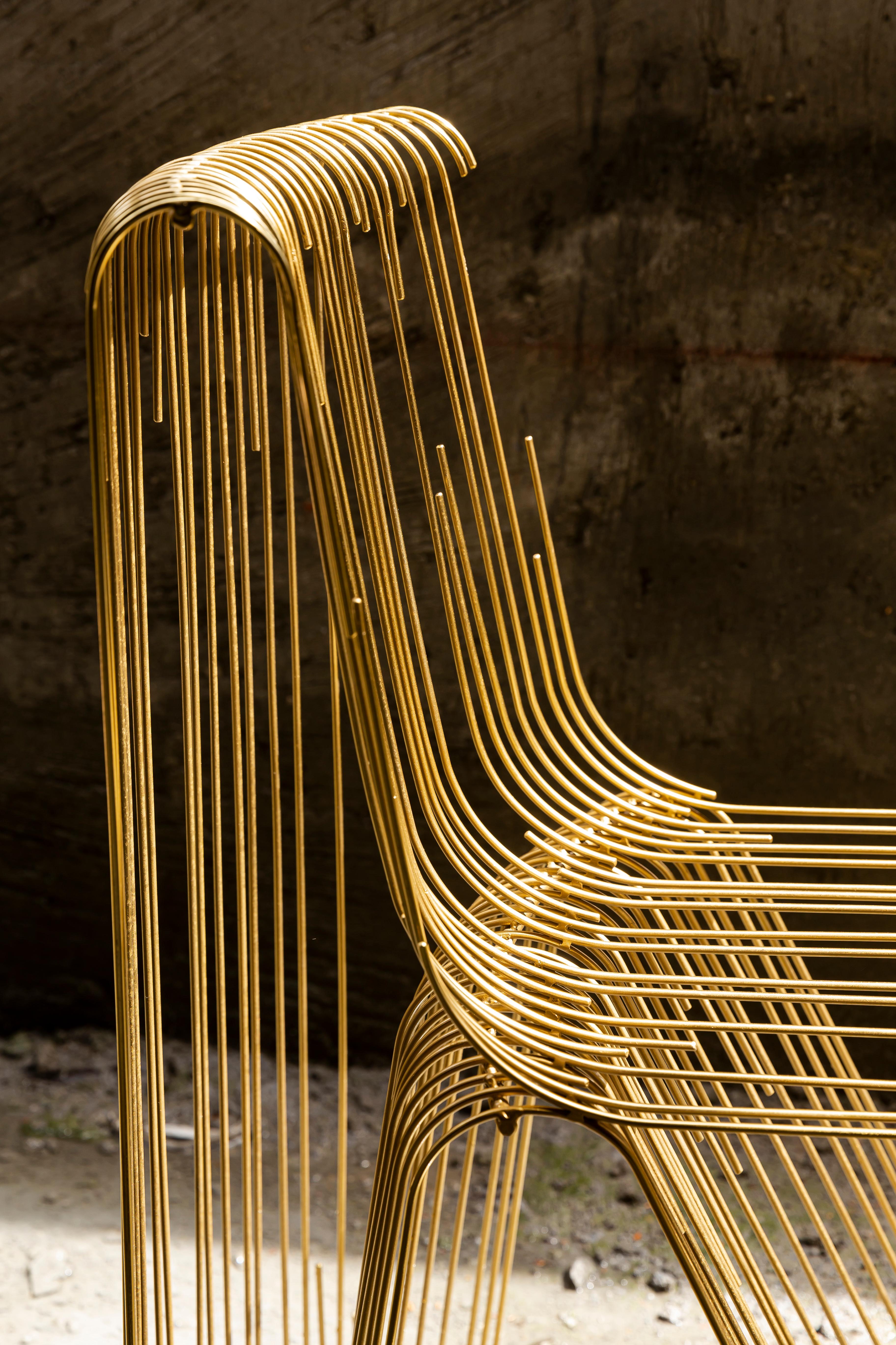 Contemporary Glitch chair by Namit Khanna For Sale