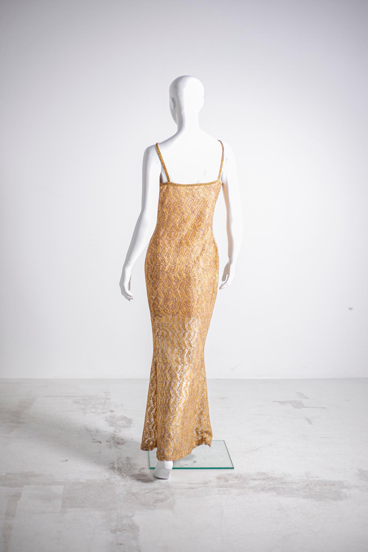 Glittering Vintage Evening Dress by Faust 5