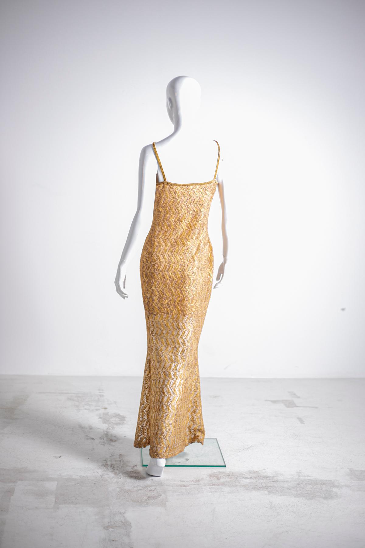 Glittering Vintage Evening Dress by Faust 6