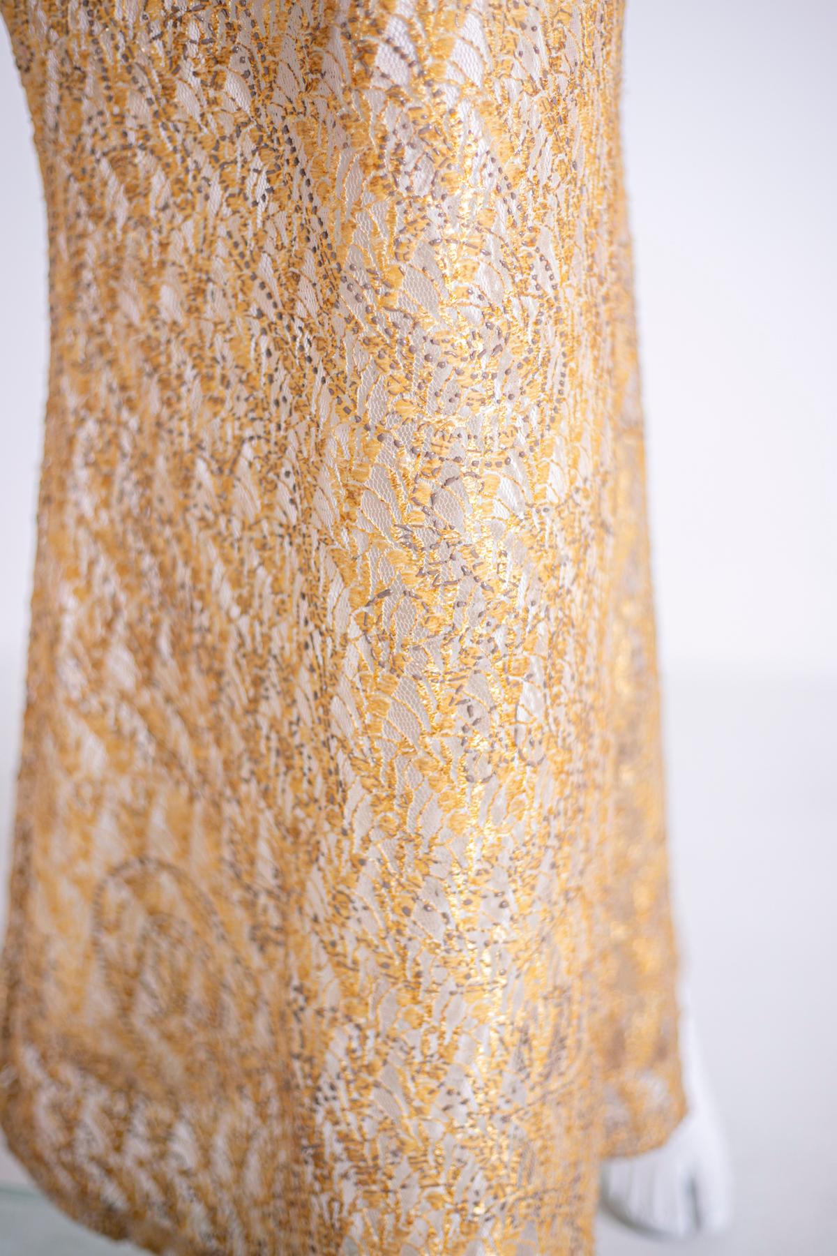 Glittering Vintage Evening Dress by Faust 2