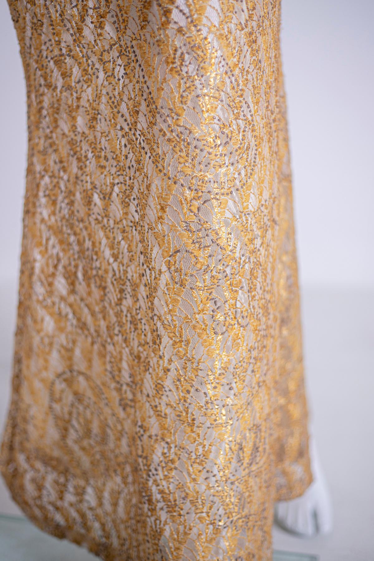 Glittering Vintage Evening Dress by Faust 3