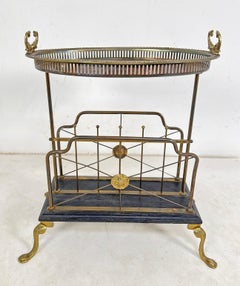 Glo-Mar Art Works Magazine Rack Letter Stand, Circa 1930s
