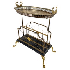 Glo-Mar Art Works Magazine Rack Letter Stand, Circa 1930s