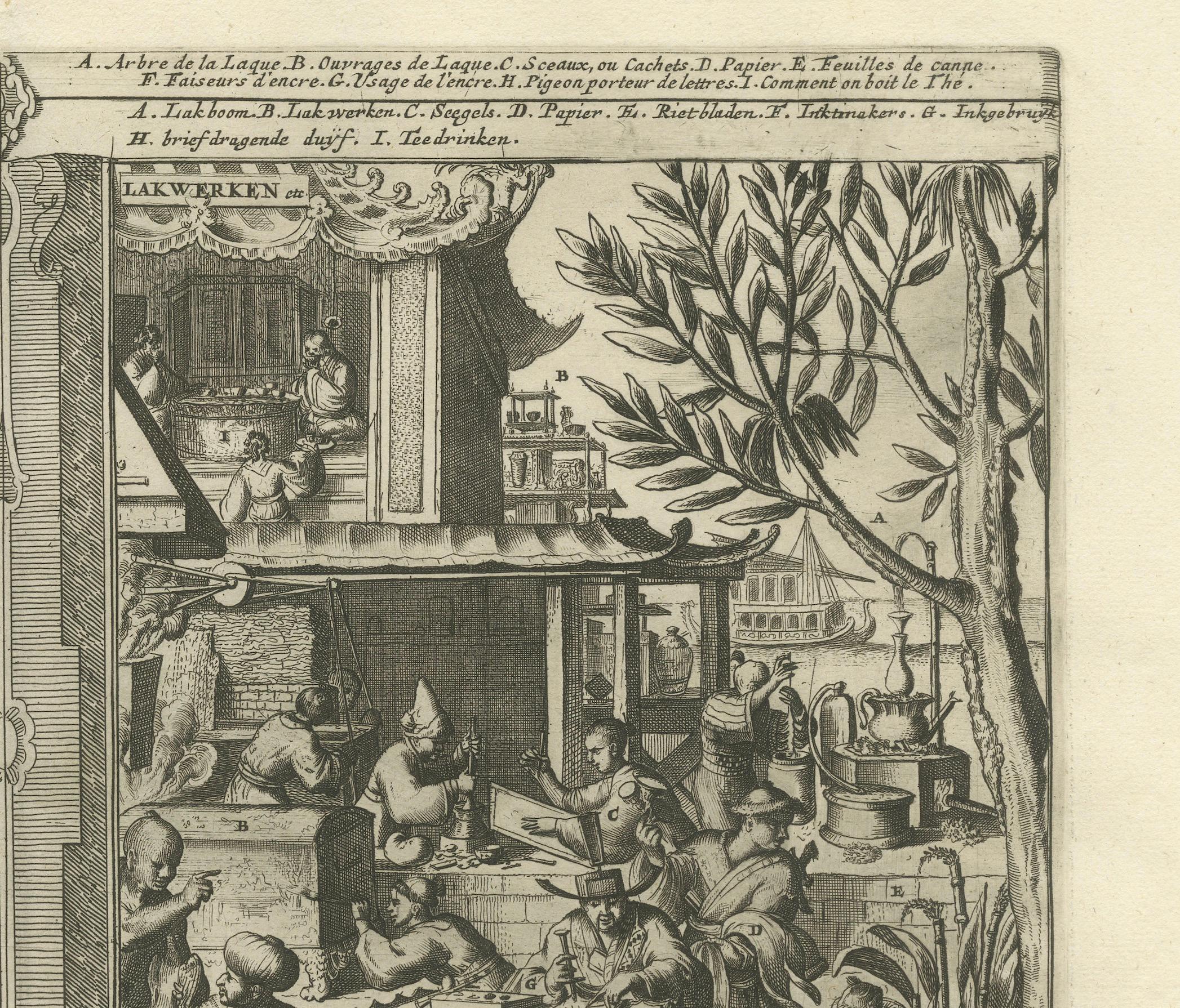 Global Harvests and Crafts: From the East Indies to Chinese Lacquerwork, c. 1708 For Sale 4