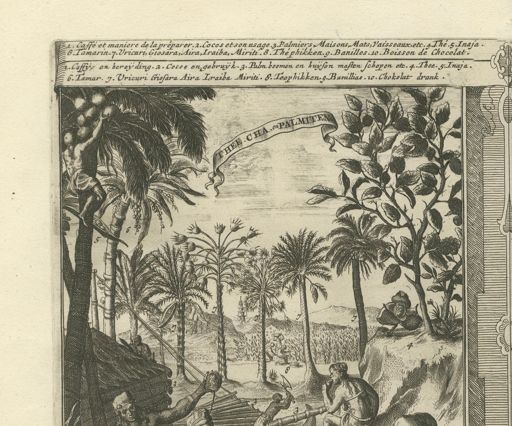 Global Harvests and Crafts: From the East Indies to Chinese Lacquerwork, c. 1708 For Sale 5