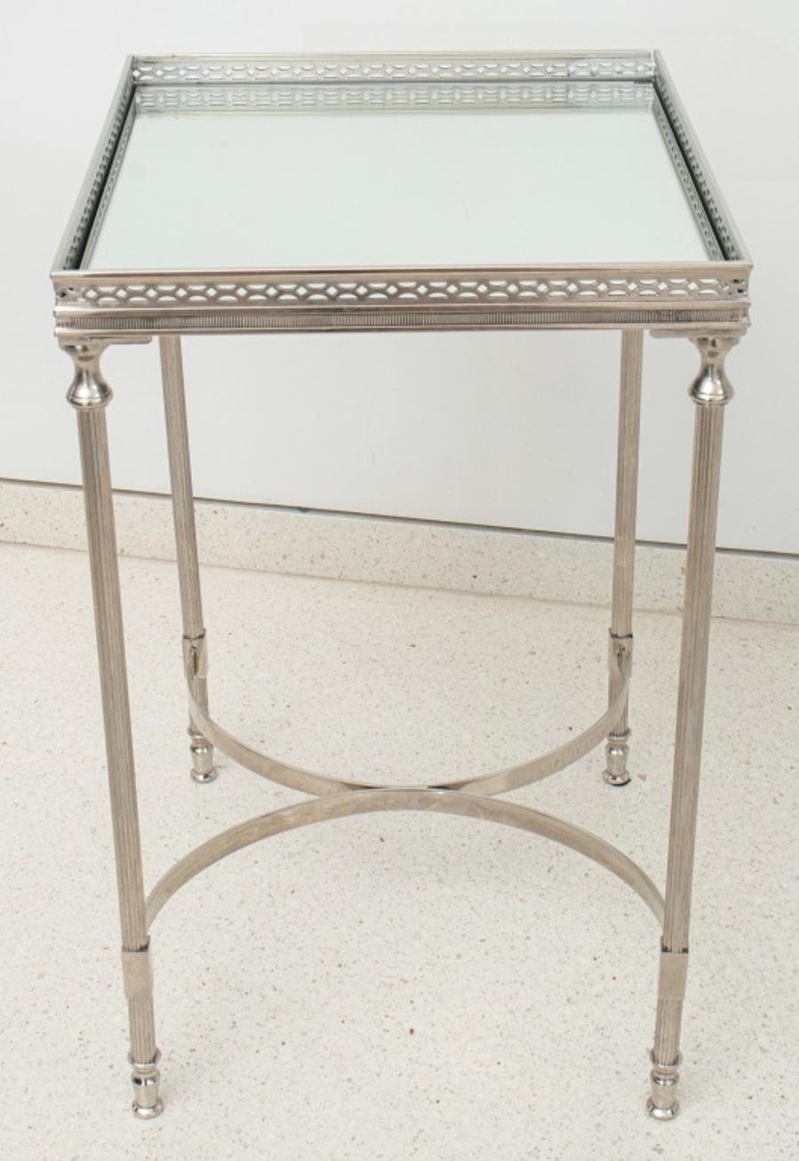 Global Views Silver-Tone Metal Accent Table 1