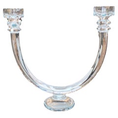 Global Views Two Light Glace Tube Candelabra