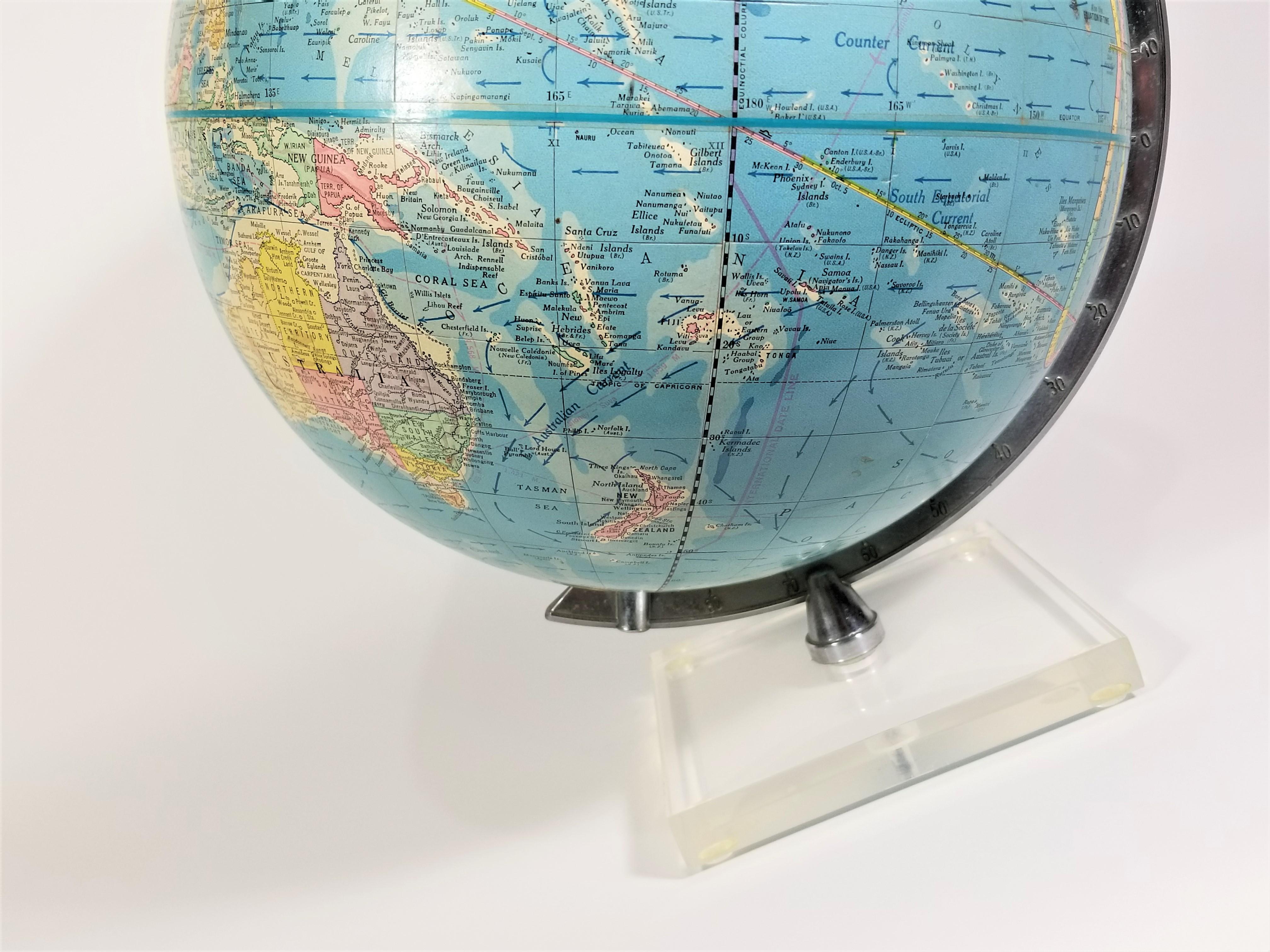 Globe 1960's Cram's with Lucite Base 5