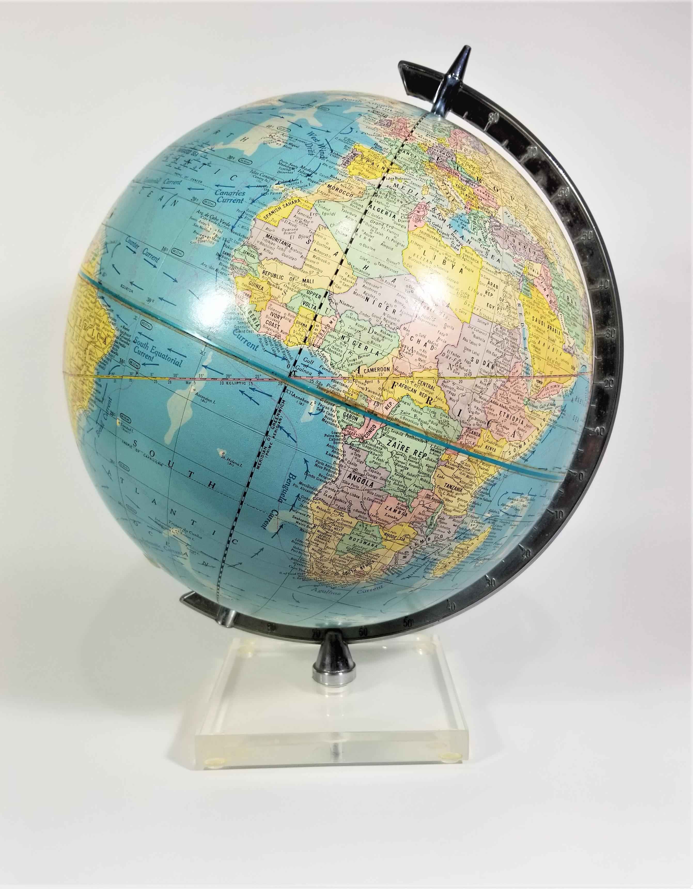 Globe 1960's Cram's with Lucite Base 13