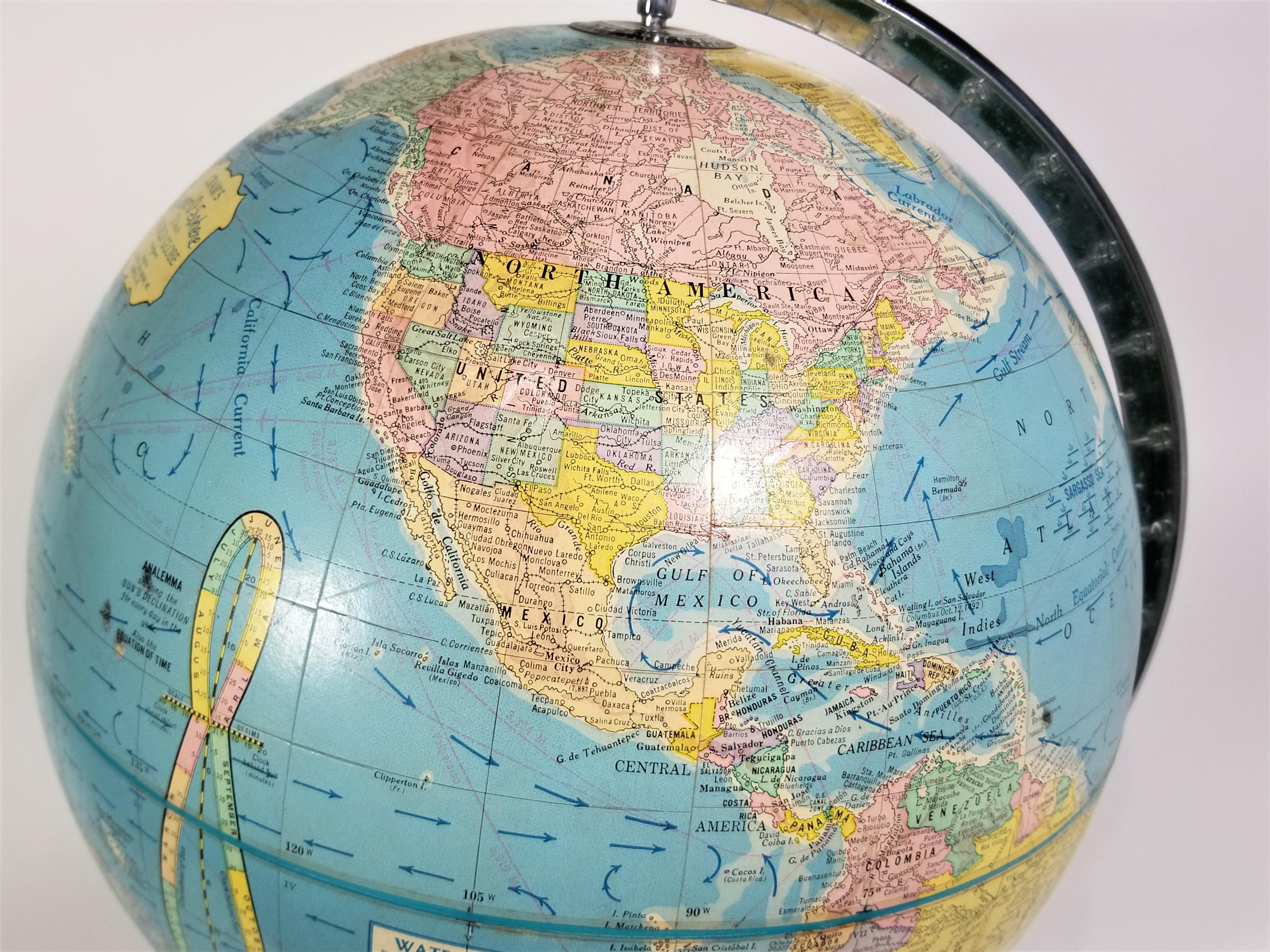 Globe 1960's Cram's with Lucite Base In Good Condition In New York, NY