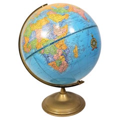 Globe 1970s Cram Rotating Unused in Box