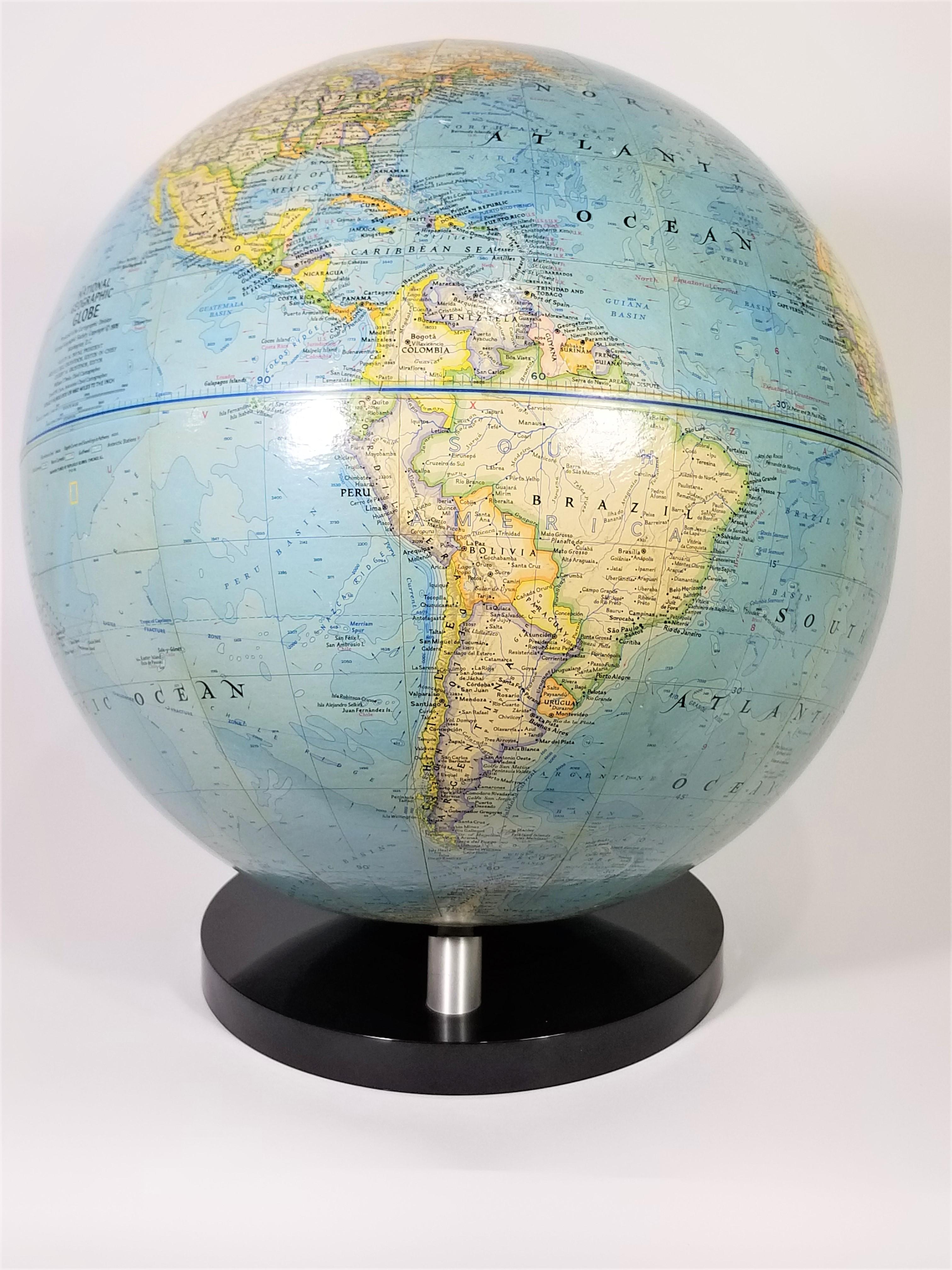 national geographic globe