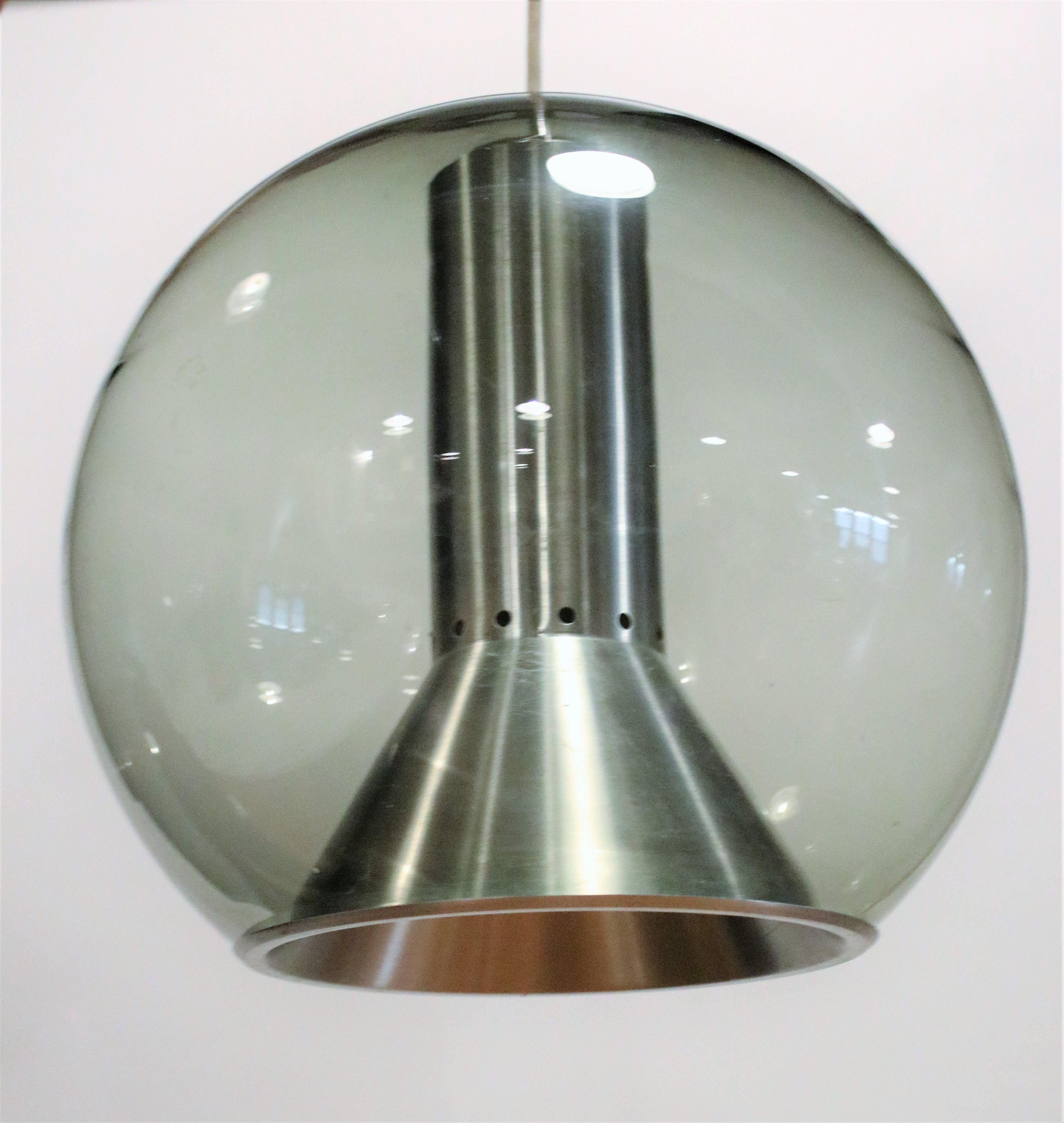 Dutch Globe Ceiling Lamp by Franck Ligtelijn for RAAK