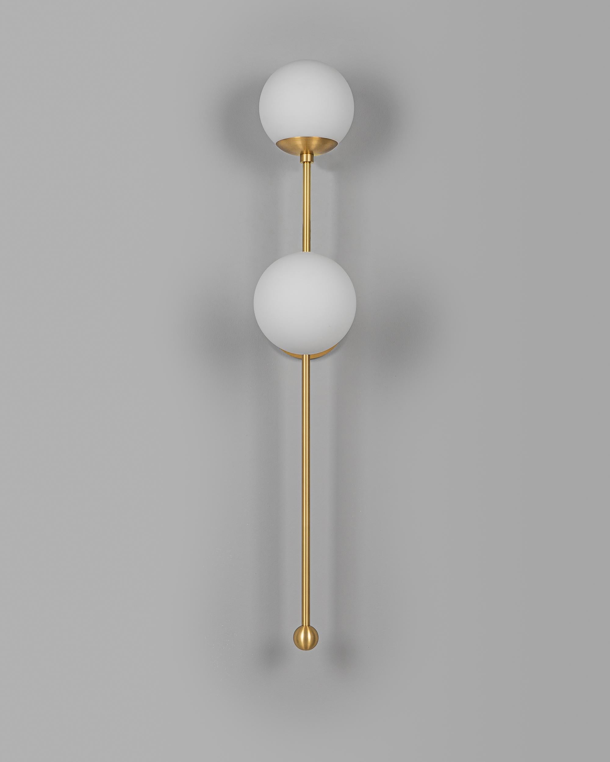 dewdrop globe sconce