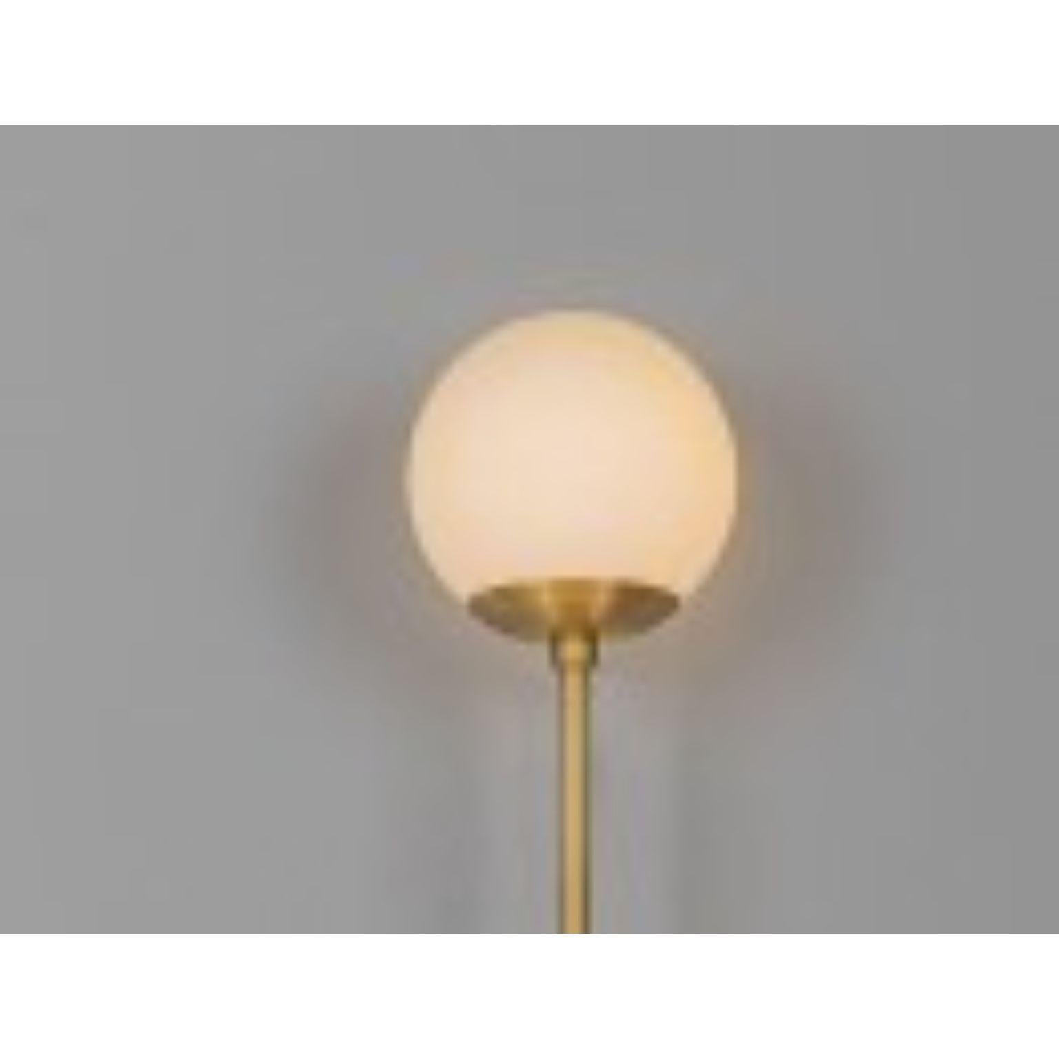 Post-Modern Globe Dual Wall Sconce by Schwung For Sale