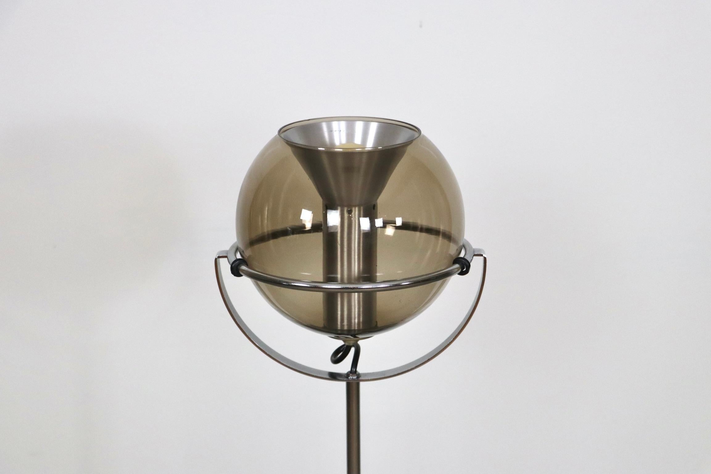 Lampadaire Globe de Frank Ligtelijn pour Raak Amsterdam, années 1960 en vente 2