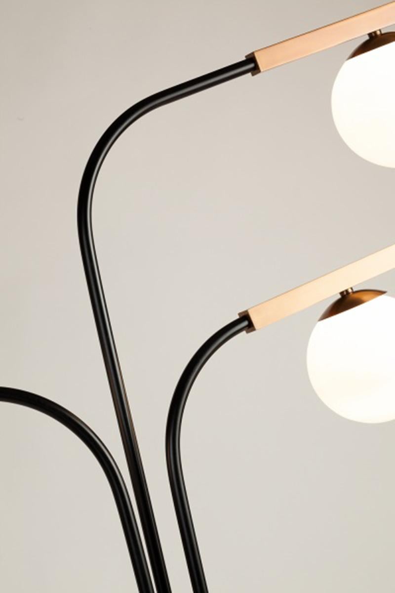 Art déco Lampadaire globe en vente