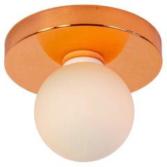 Globe Flush Mount by Research.Lighting, Copper, In Stock