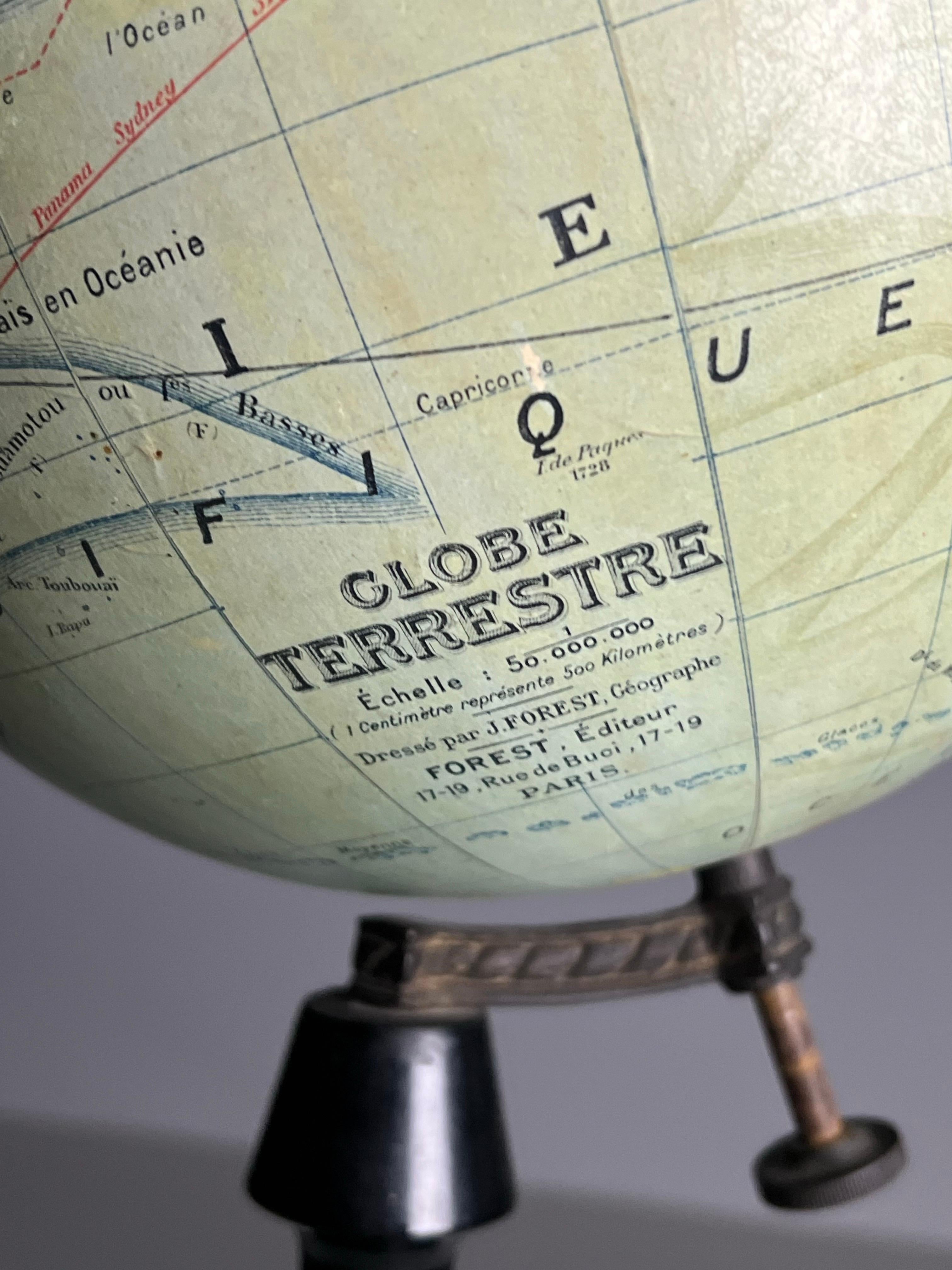 Globe J Wald Paris, Globe im Zustand „Gut“ im Angebot in MILL, NL