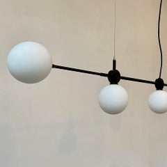 Globe Linear Pendant Light / Chandelier, from Research.Lighting, Prototype