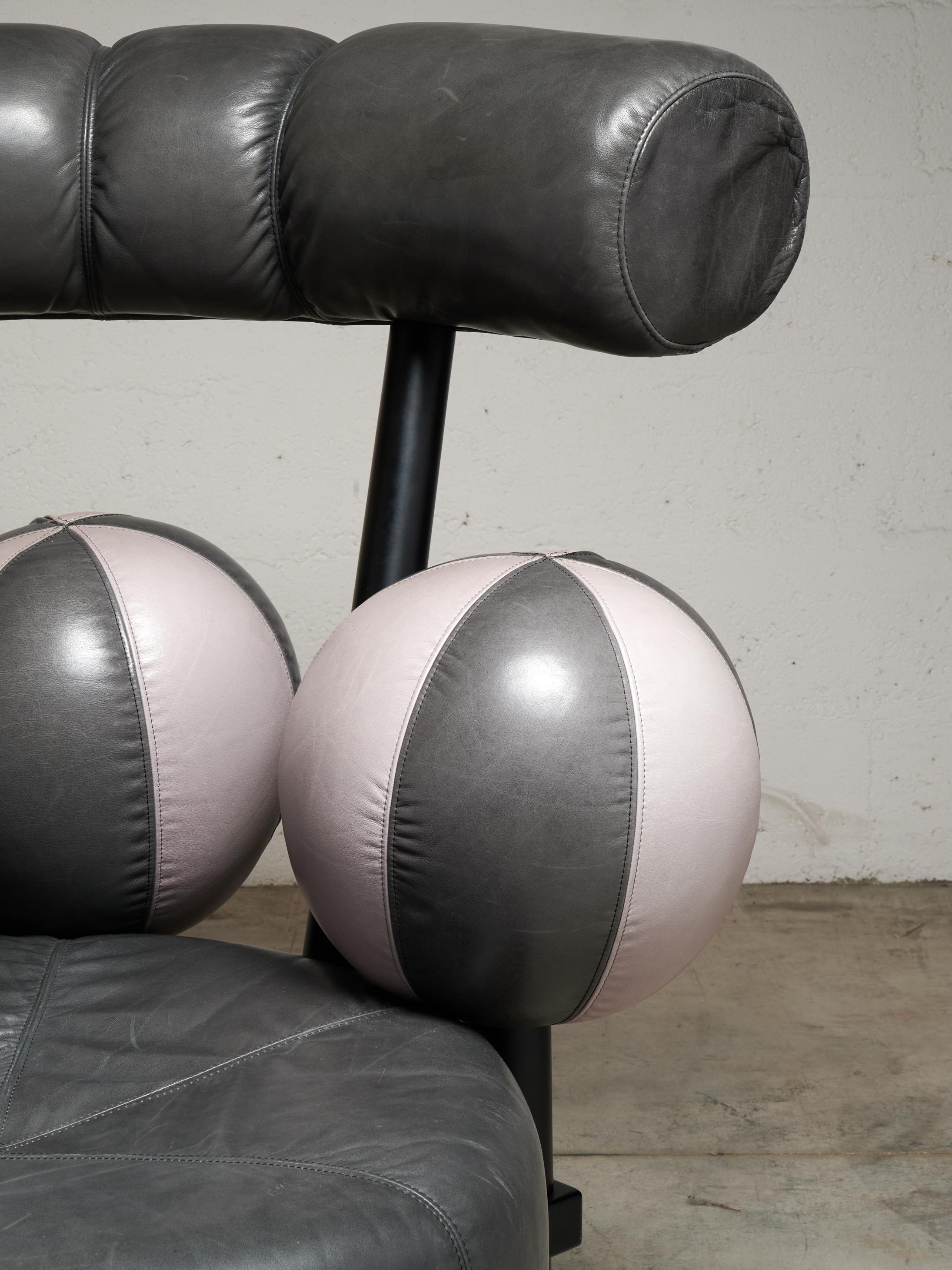 Post-Modern Globe Lounge Chair by Peter Obsvik for Stokke editions, Norway, 1980s For Sale