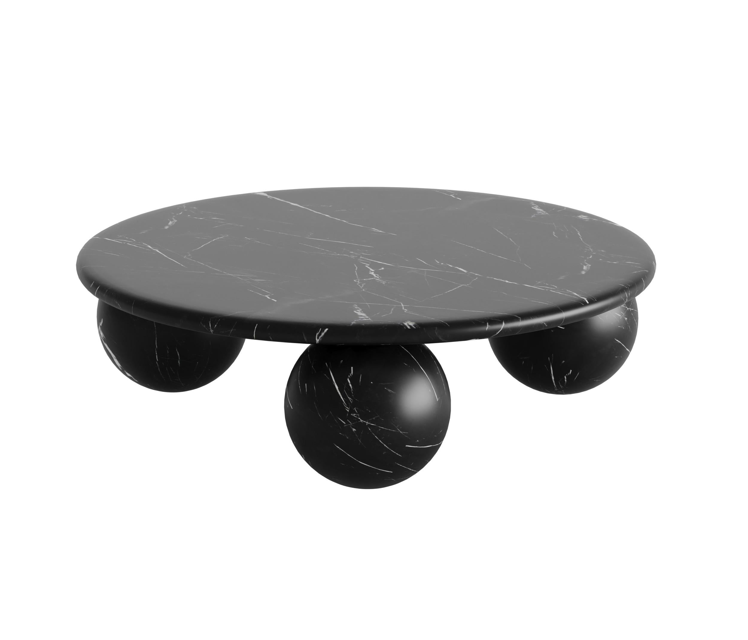 Globe Lux Italian marble Center Table stand as exquisite pieces of functional art, seamlessly blending opulence and utility within a single furniture piece. Crafted from the finest Italian marble, these center tables encapsulate timeless beauty,