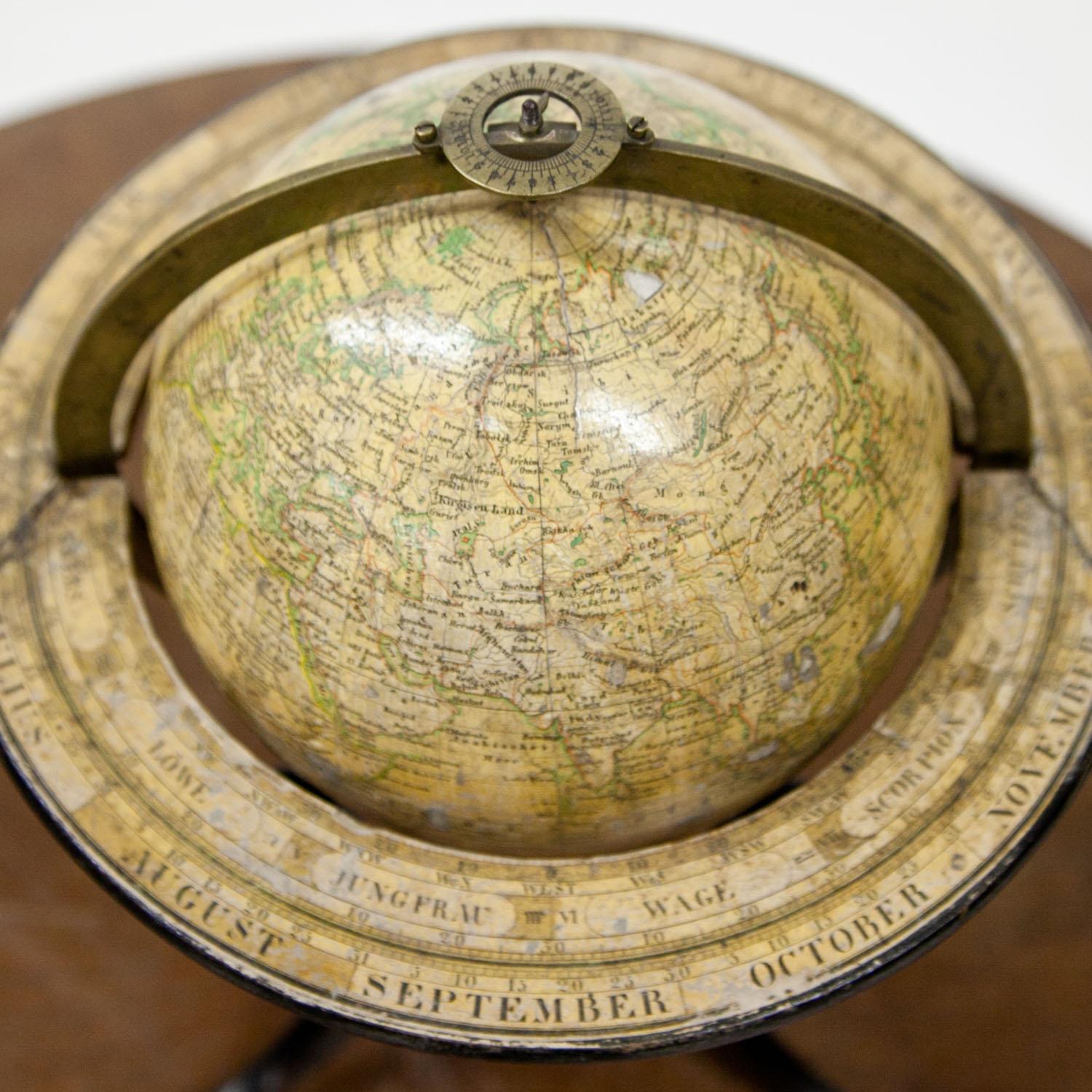 Globe of the Earth, Weimar, 1843 2