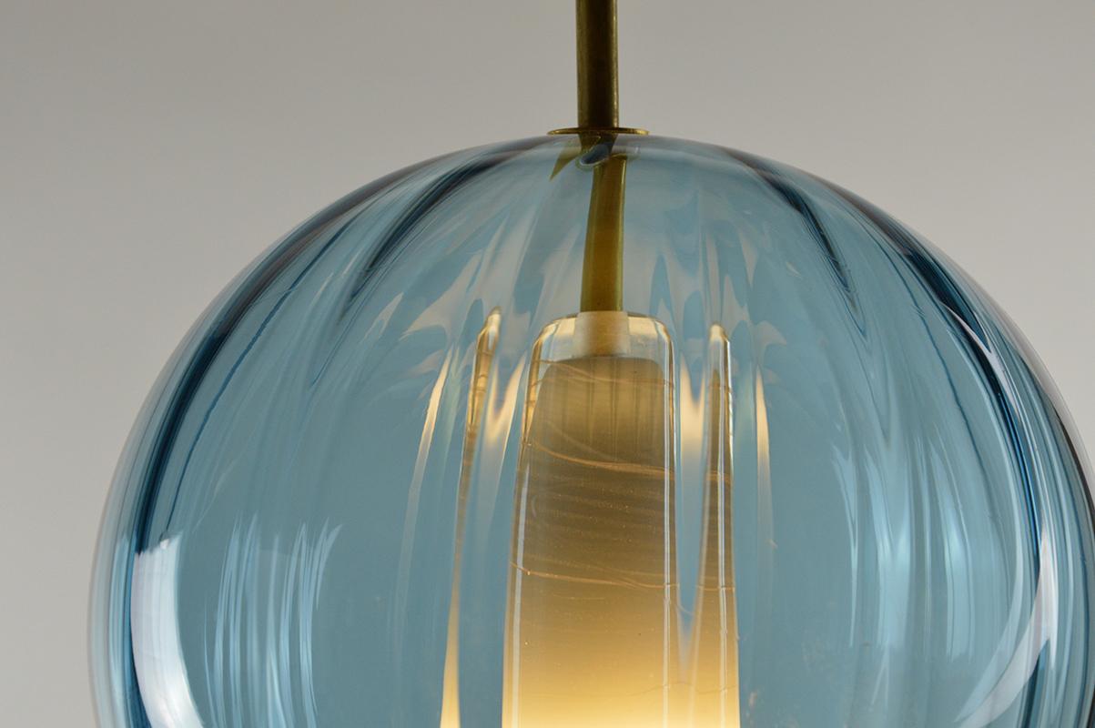 Globe Pendant by Atelier George In New Condition In Geneve, CH