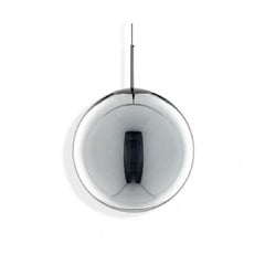 Globe Pendant Light Chrome