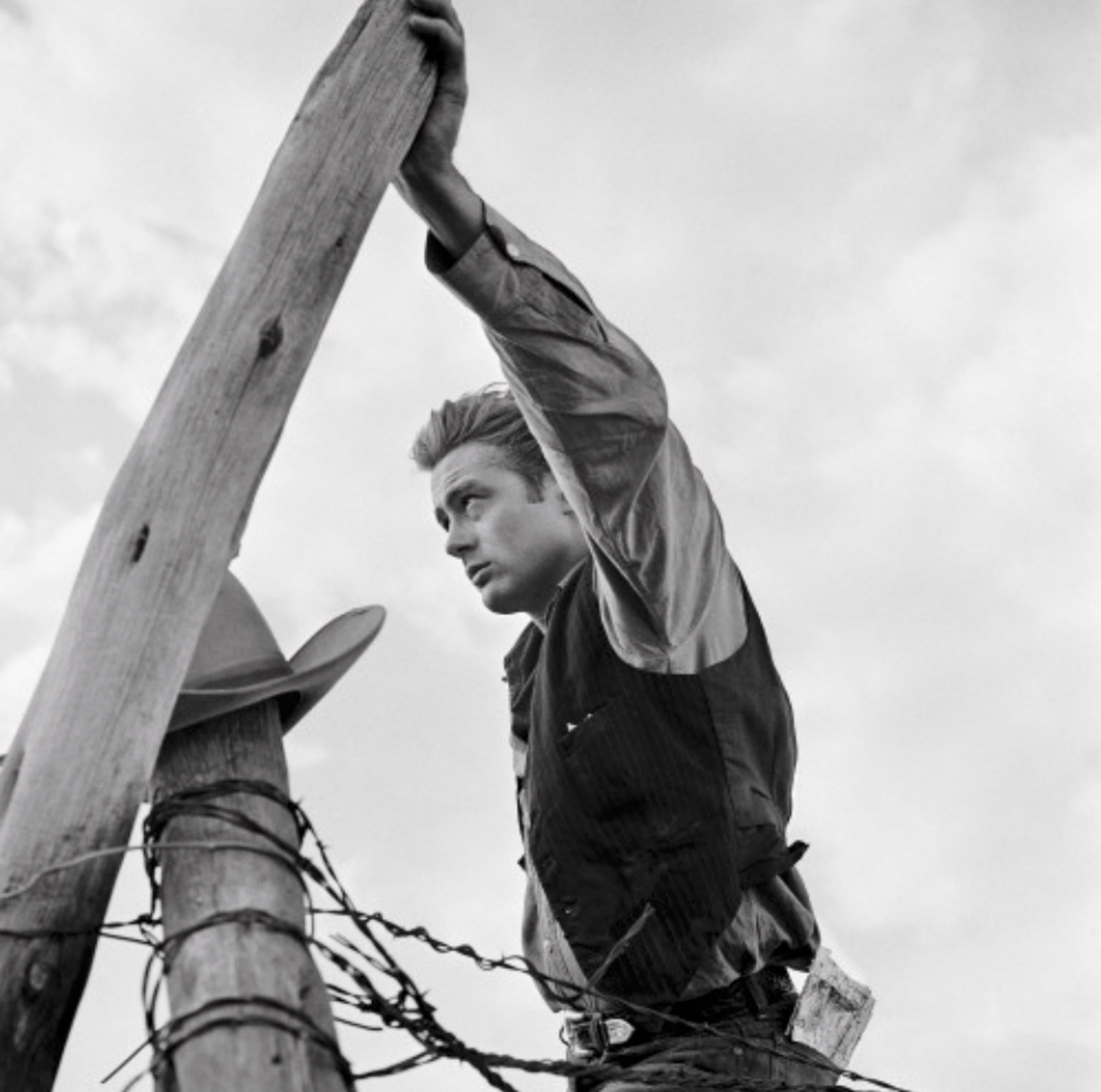 Globe Photo Archives Black and White Photograph - James Dean As Jett Rink in "Giant" -  Oversize Limited Edition Print 