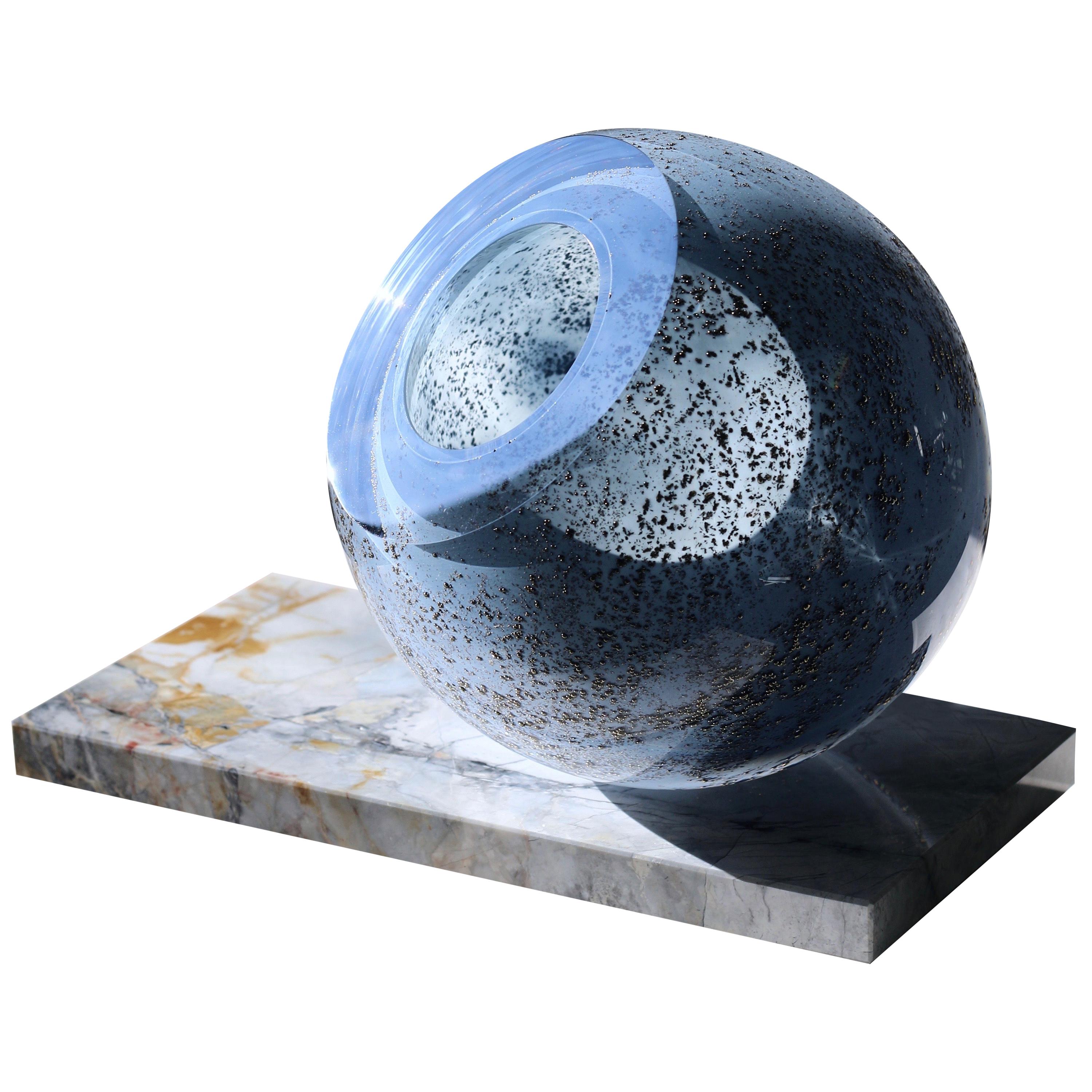 'Globe' Round Glass Vase